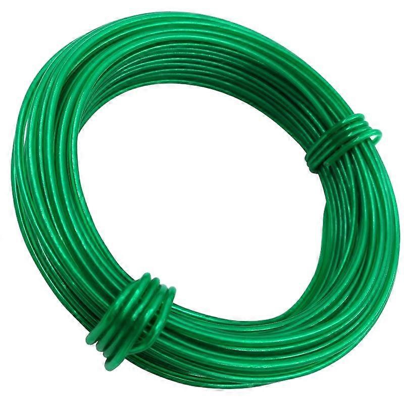 Plastic-coated binding wire, 15 meters soft, suitable for home gardening, gardening binding wire