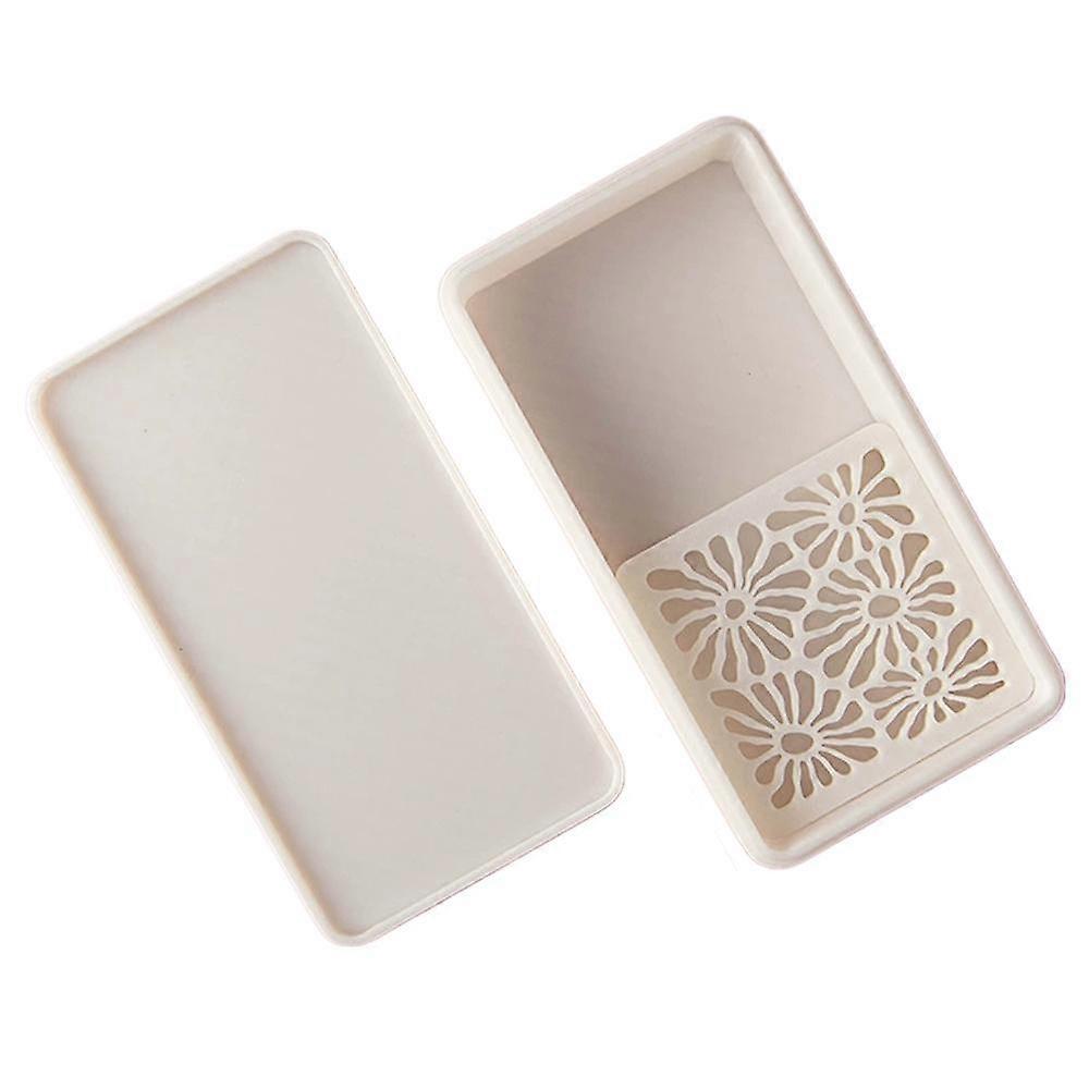 Cornstarch Container Precise Box Polymer Clay Dur-able Non-stick Powder Box