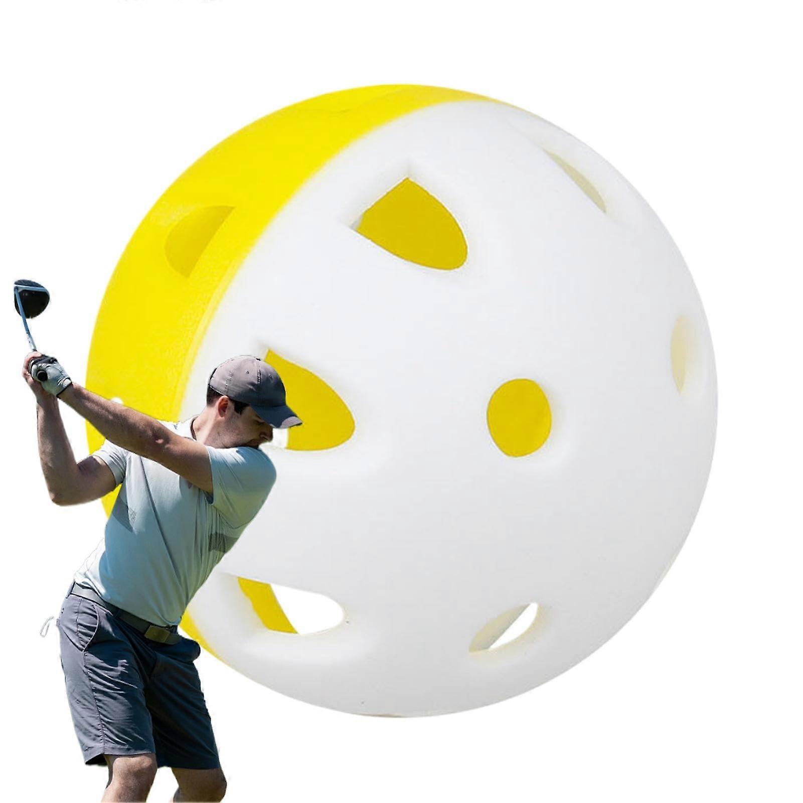 Practice Golf Balls Softball - 12pcs Blank Softballs for Exercise and Training, Durable Practice Equipment for Family and Friends