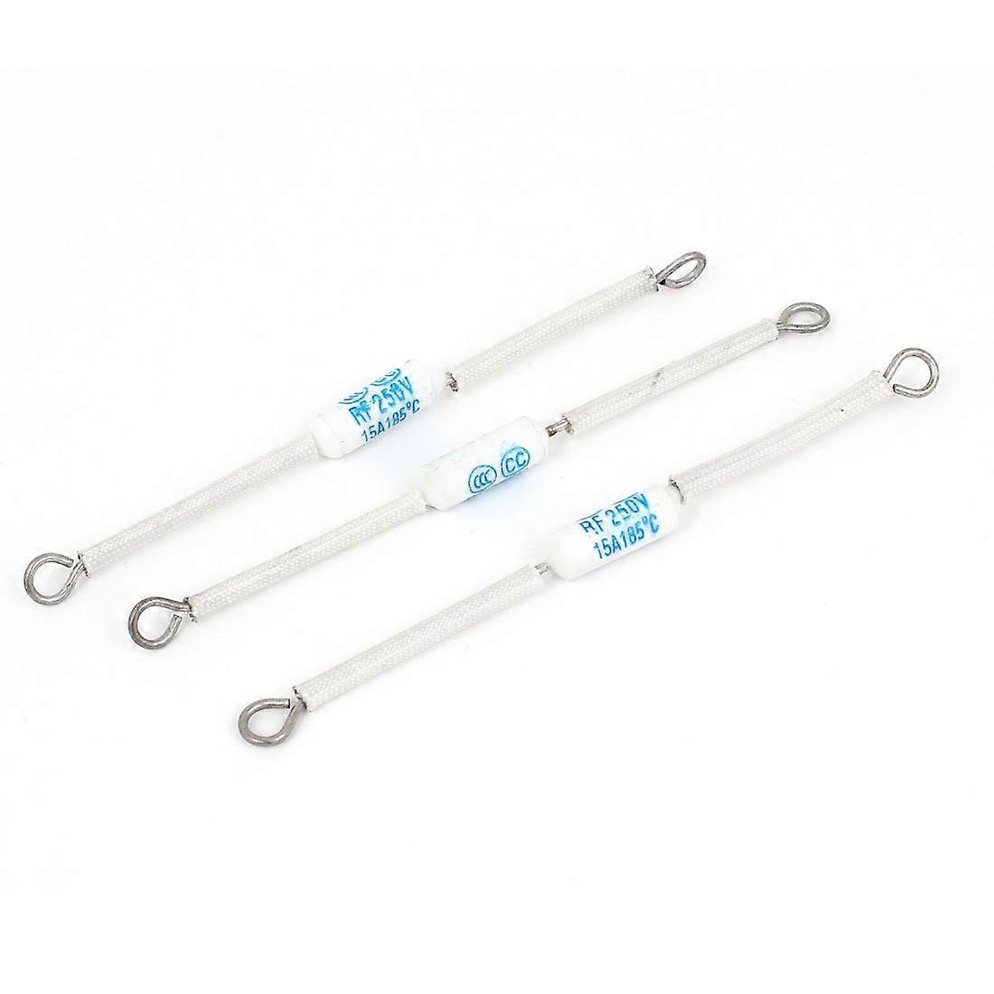250V 15A 3 x 3.7 Inch Long Fuse with 185°C Switch-Off Temperature C14FA954669F15ECD1CDDC5DA6DAD8A9