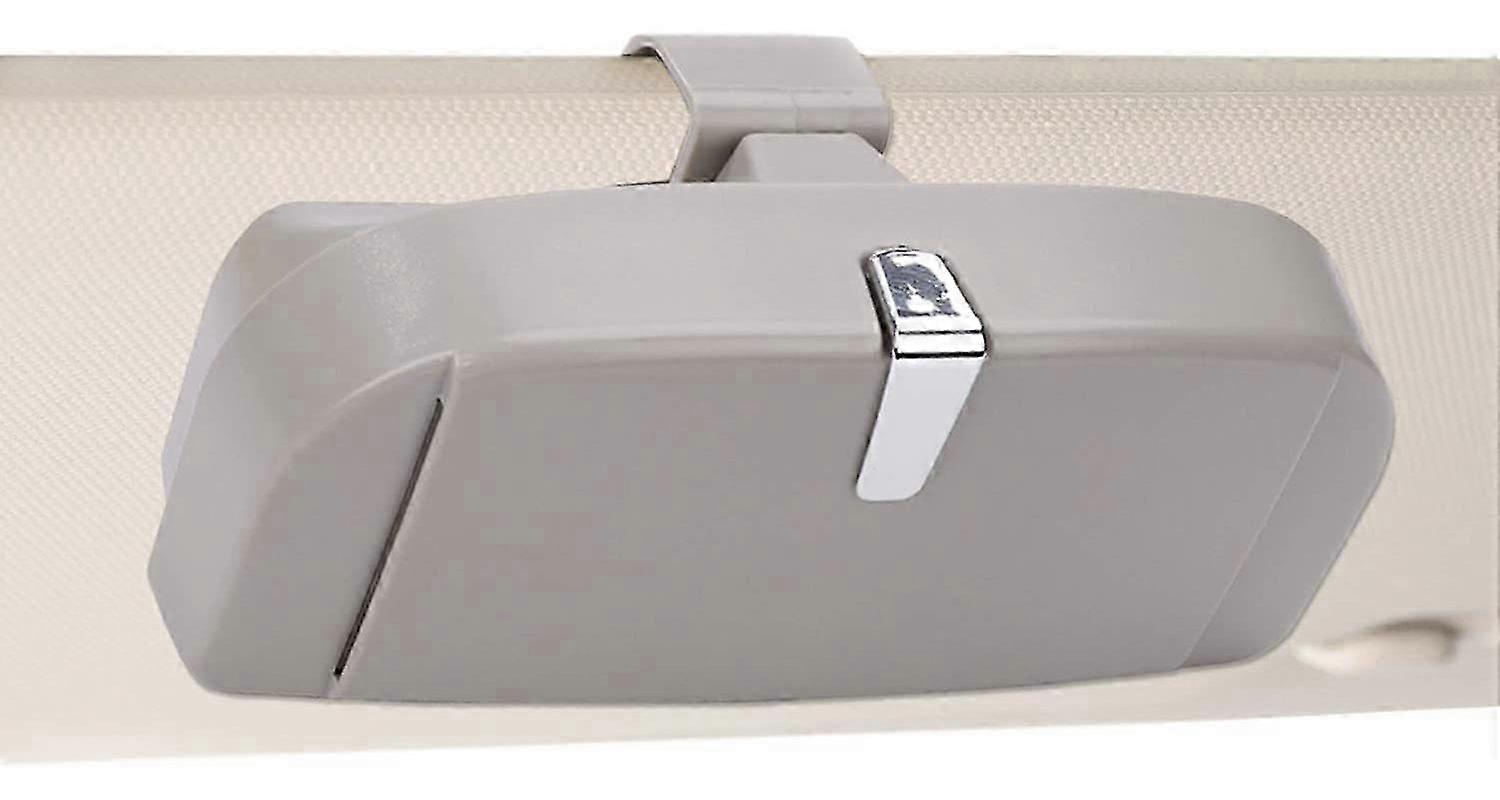 Sunrain Auto Brillenetui Universal Brillen Aufbewahrungsbox mit Magnetischem Funktion und Kartenei