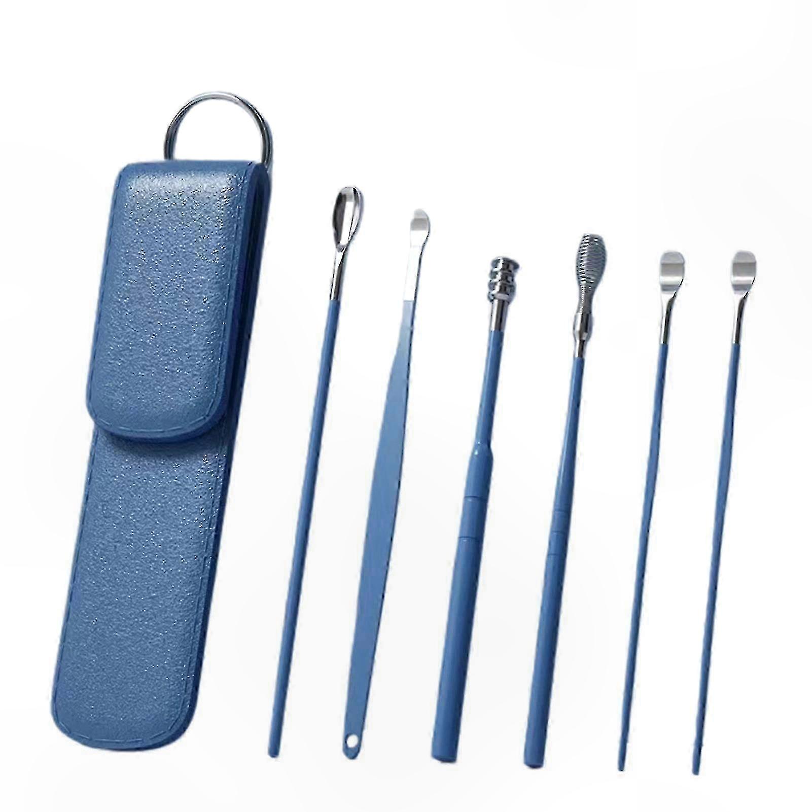 Earwax Removal Tool Kit for Adults & Teens, 6-Pack Reusable Solution