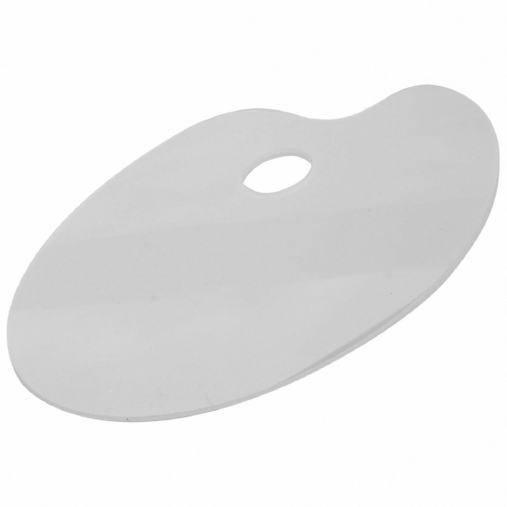 Transparent Acrylic Craft Palette 10 x 6 Inches for DIY Painting and Art Projects