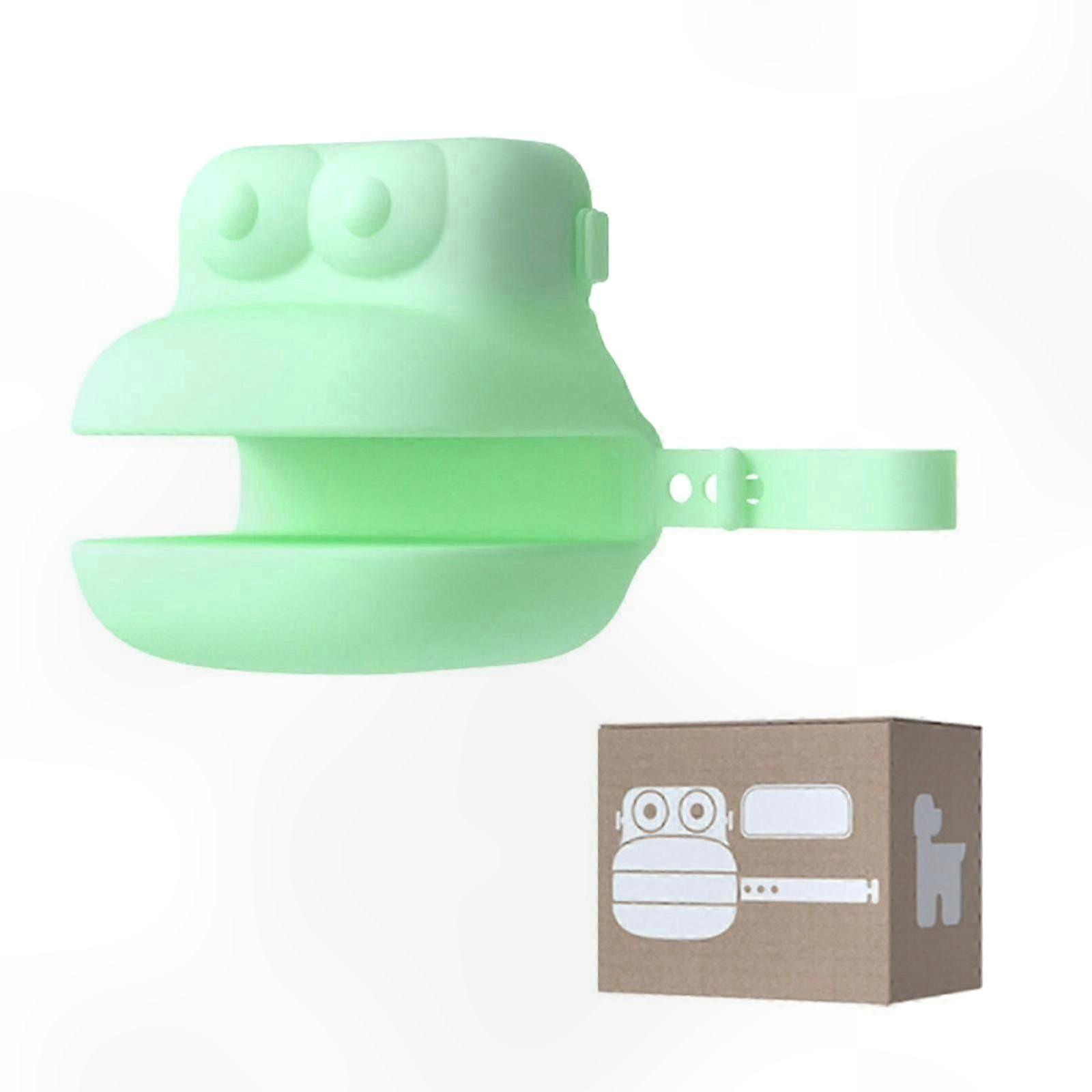 Frog-Shaped Portable Dog Waste Picker with Garbage Bag