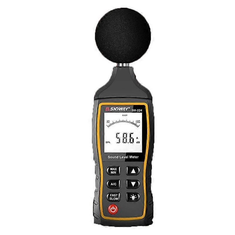 SNDWAY Handheld High Precision Noise Decibel Meter SW524(Storage+USB Communication)