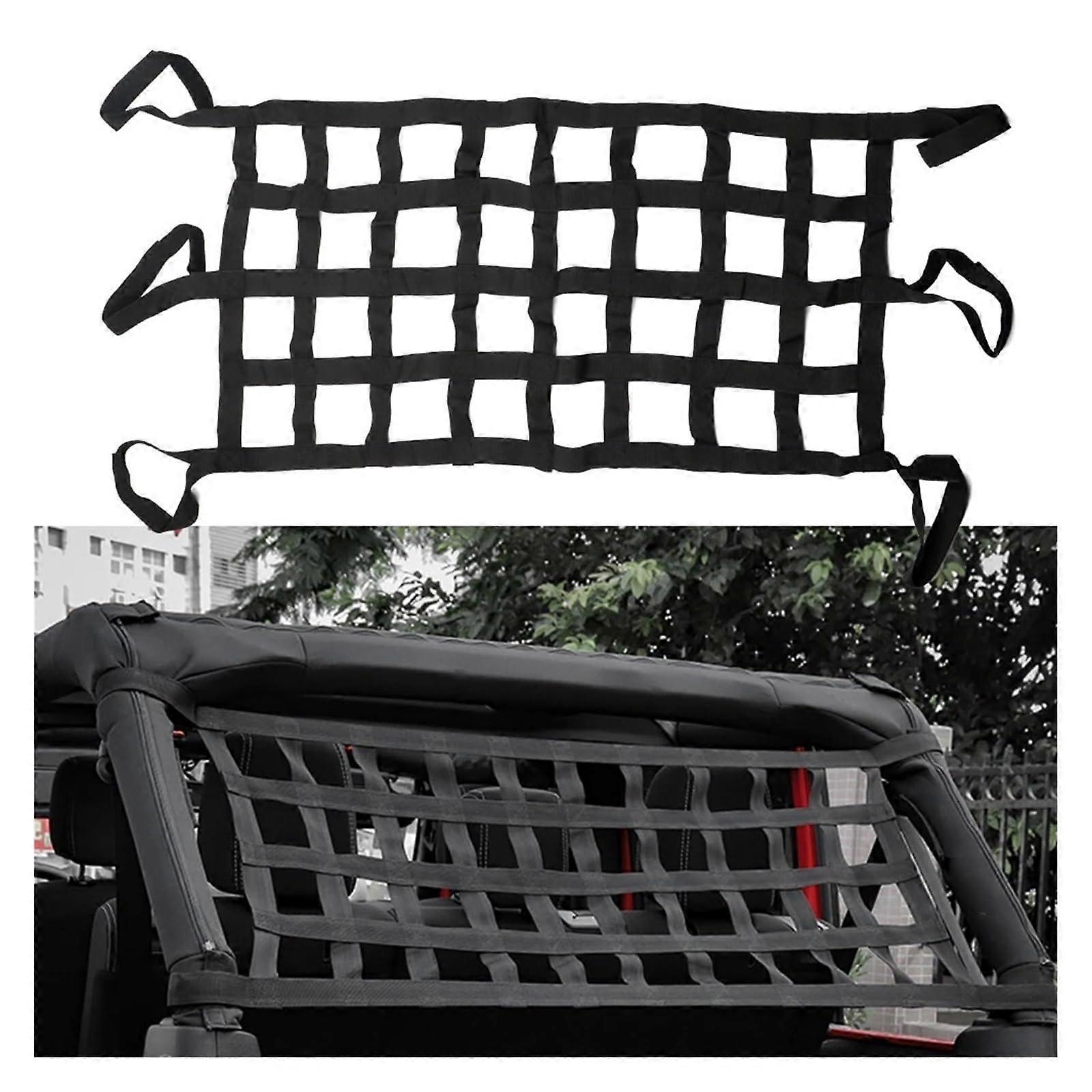 Car Roof Bag Roof Bag Box Car Roof Storage Net For Tail Box Net Retrofit accessories Ref: 8034