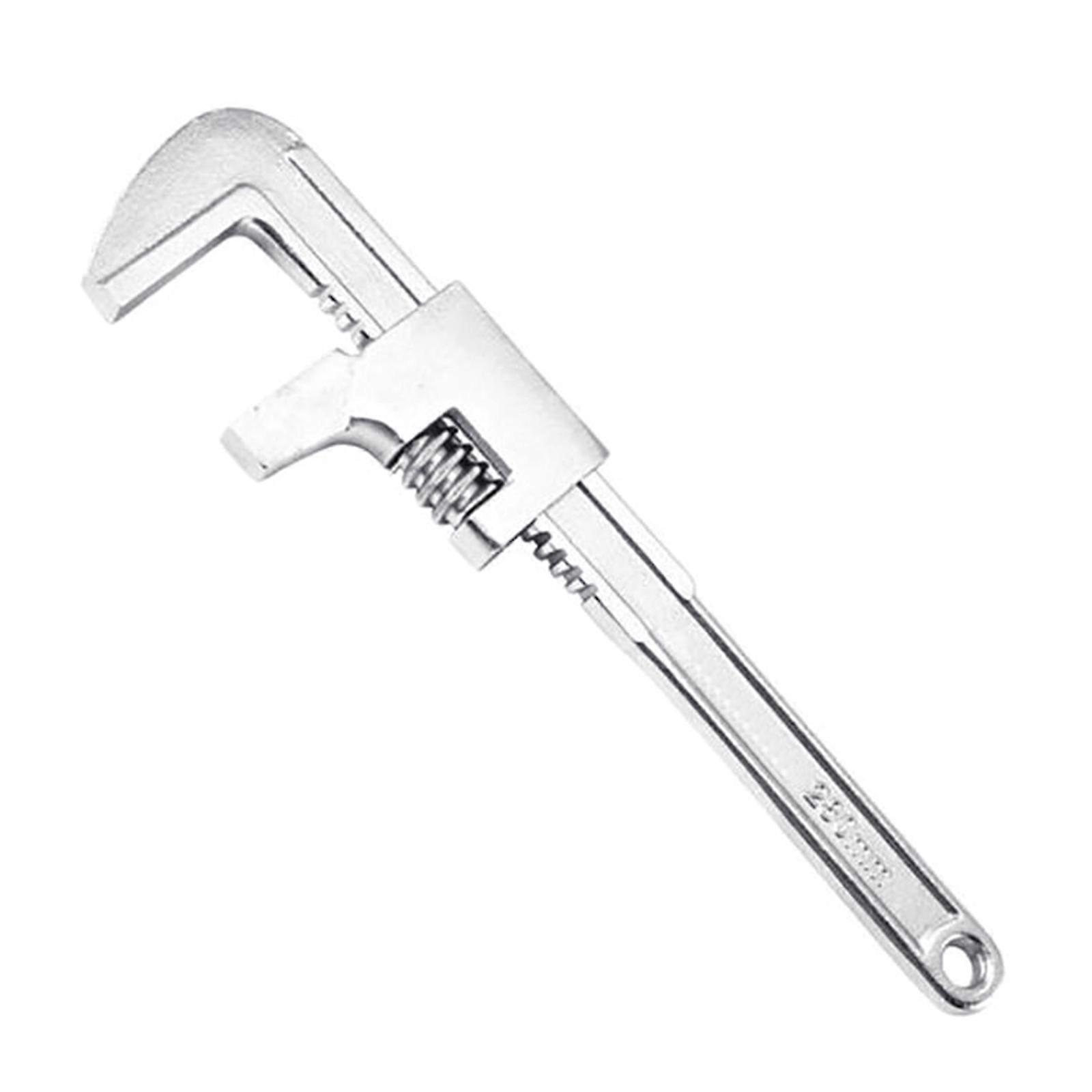 Adjustable Wrench Large Opening Long Handle Universal Spanner Mechanical Workshop Hand Repair Tool Multicolor