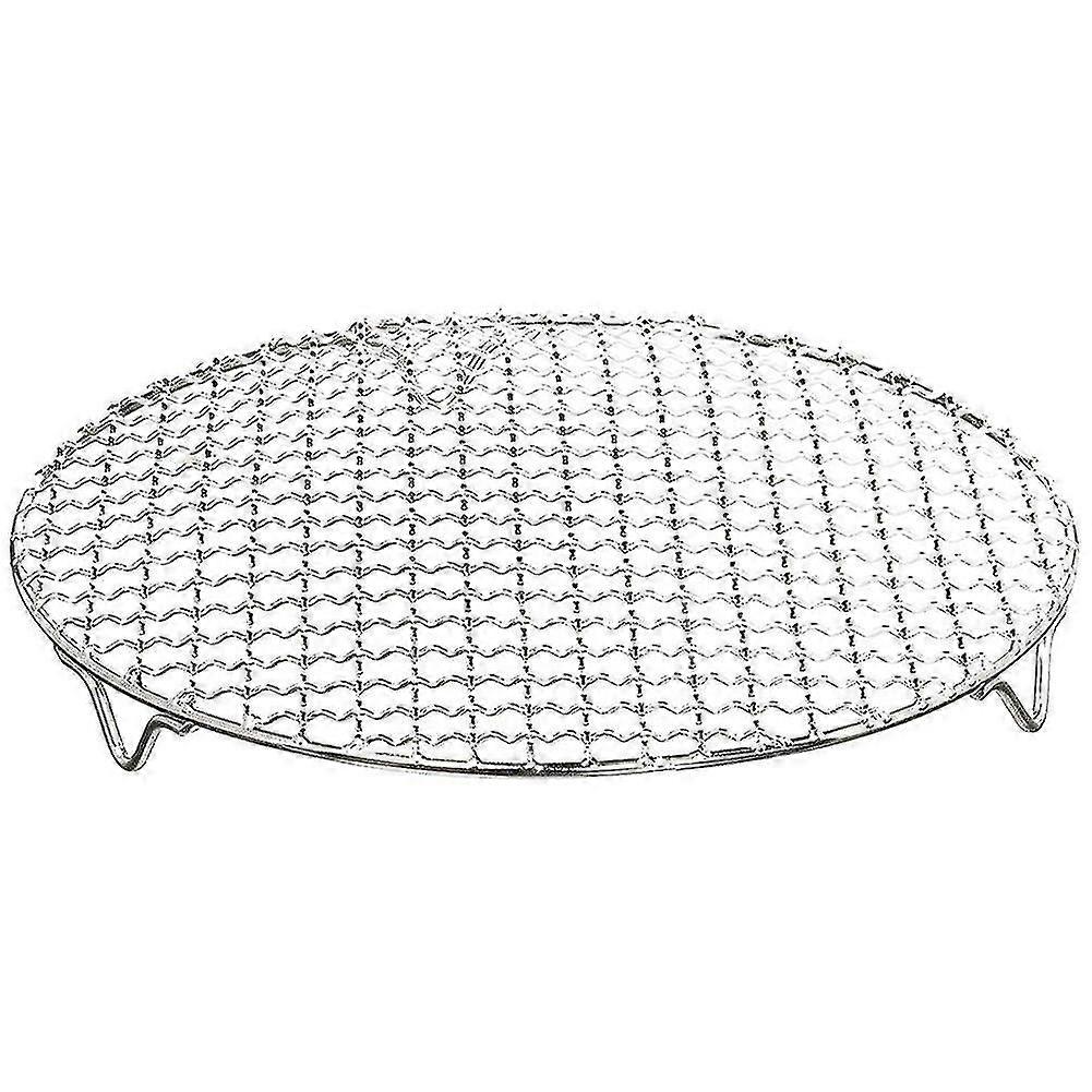 Round Barbecue Grilling Mesh Stainless Steel Kitchen Steaming Rack ...