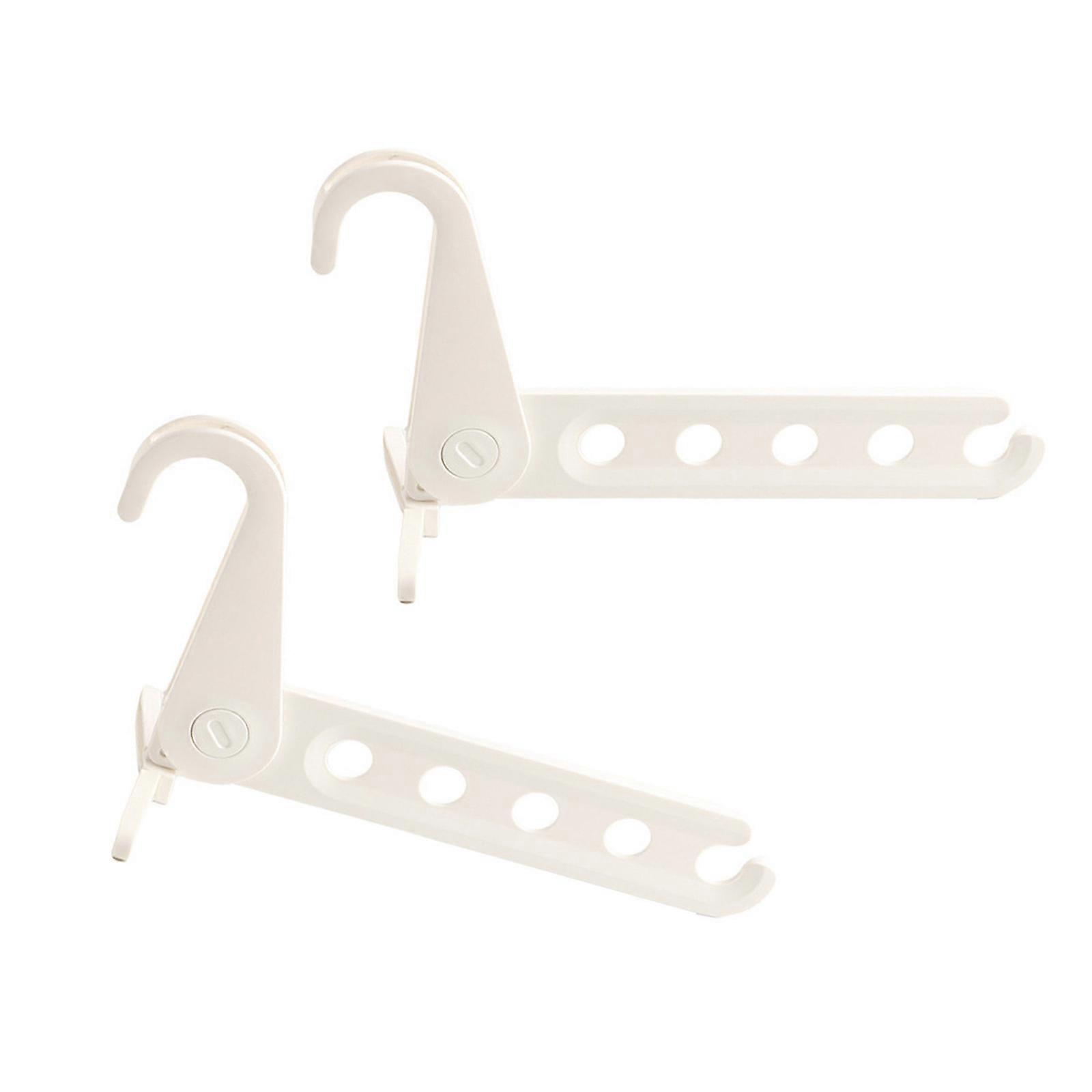 Pack of 2 Wall Mounts For Garment Arrangement Without Drilling Need Space Efficient ABS Hangers For Home Bathroom Multicolor