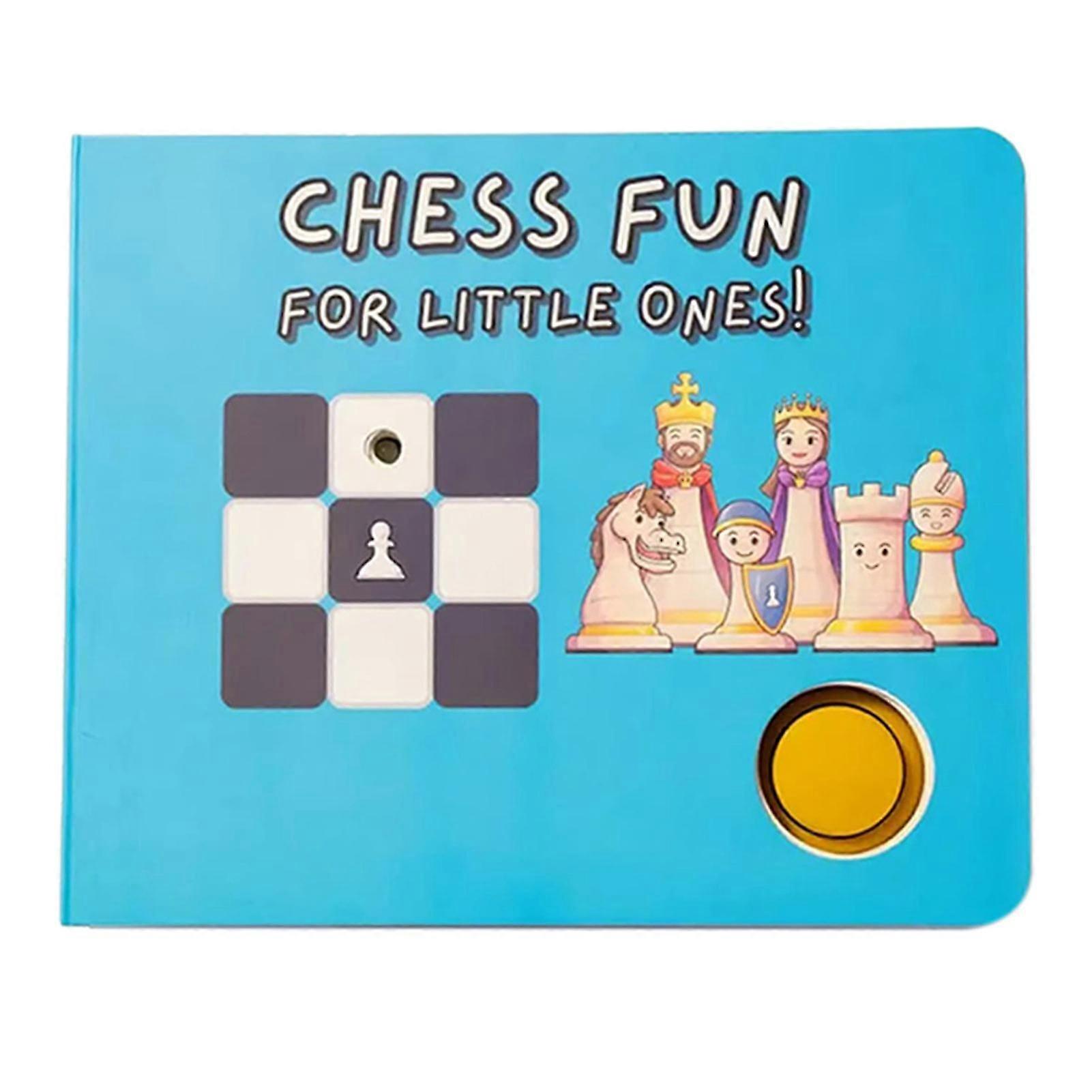 Interactive Chess Book for Kids - Fun Strategy Games for Beginners Boys & Girls Learn to Play Chess