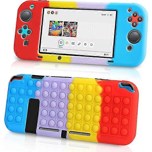 Nintendo Switch protective silicone case - Anti-crush & Anti-scratch - 1 set, child-friendly