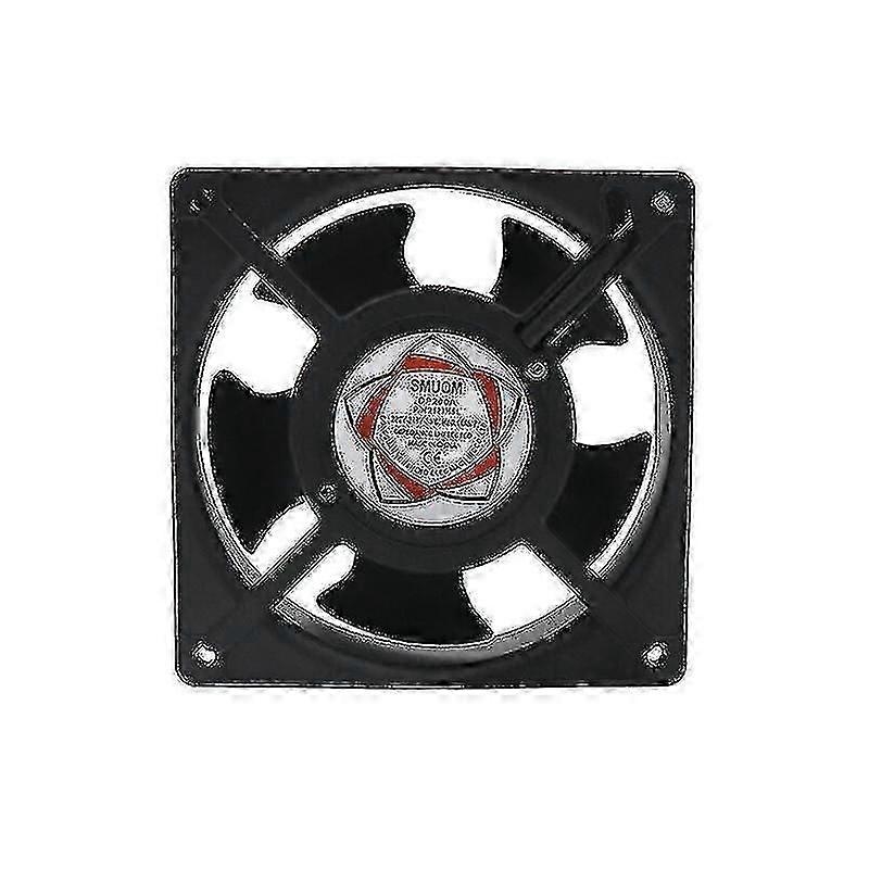 Aksialvifte med høy temperatur for - Innsettbar, metallblader, stille, universell (120 x 120 x 38 mm)