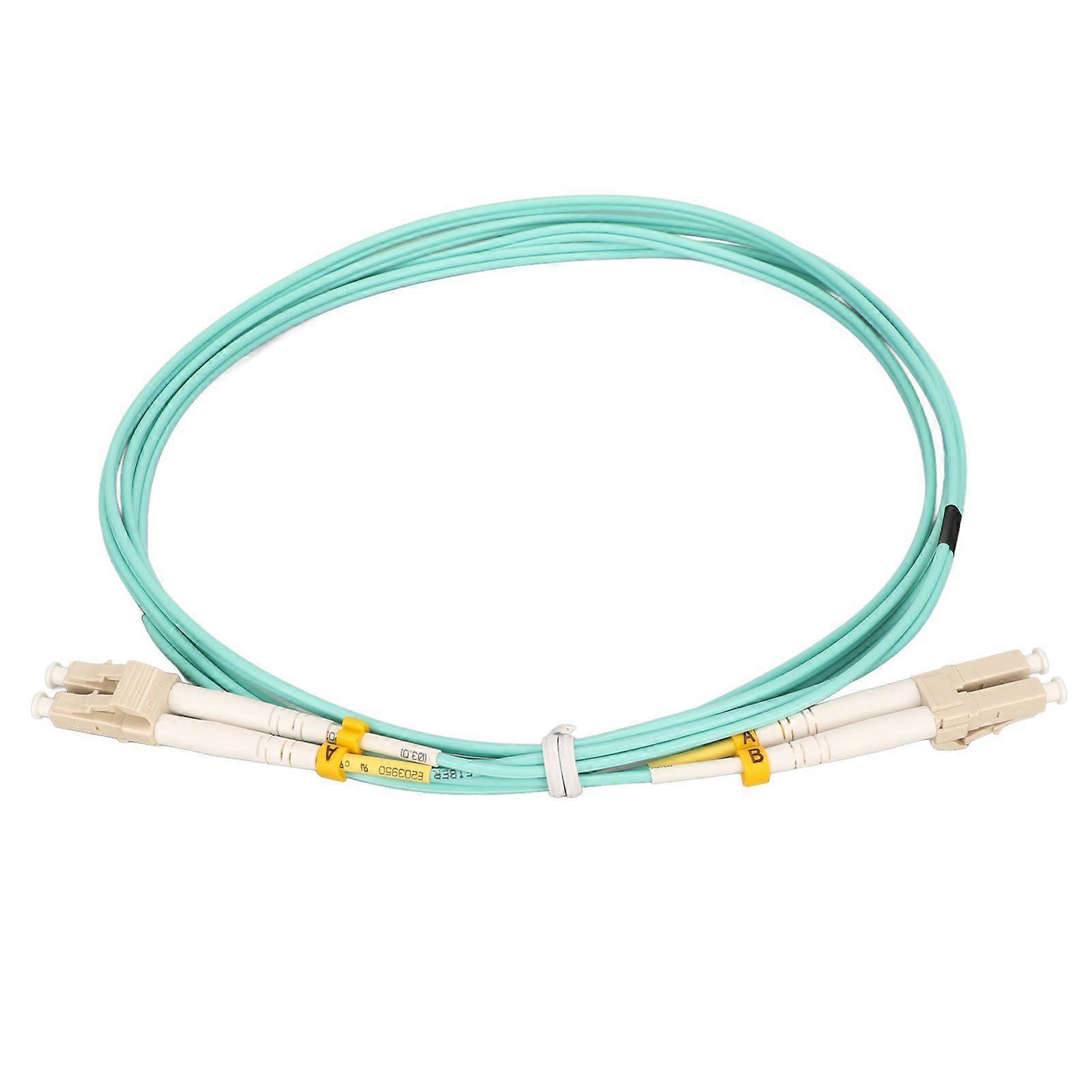Fiber Optic Patch Cable 2M LC to LC OM3 Core Fiber Patch Cable for SFP Transceivers Ethernet Switches Fiber NIC