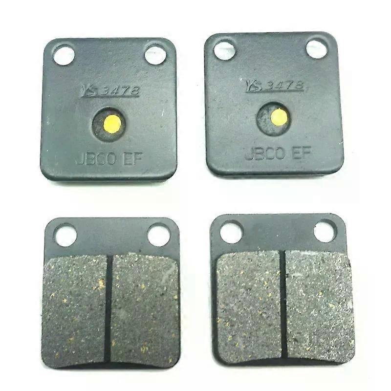 Apply Motorcycle Front Rear Brake Pads For YAMAHA YFM45FA Kodiak 450 Auto 4X4 04-06 YFM45FAH Hardwoods 04-06 YFM 45FA 45FAH ATV