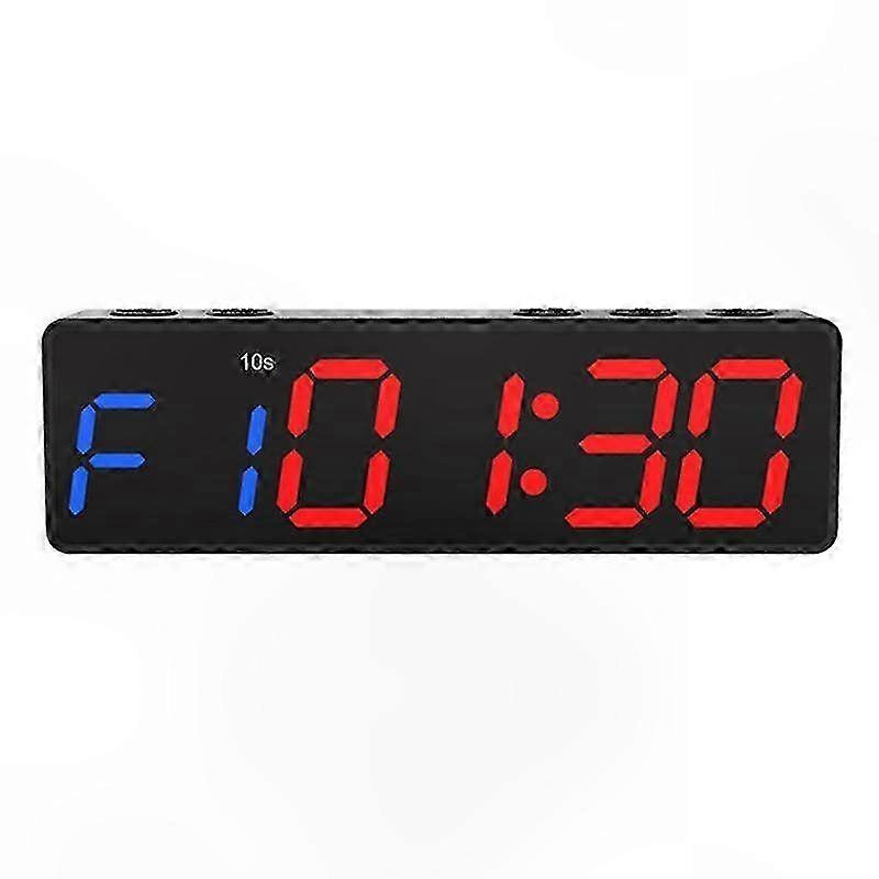 Adjustable Magnetic USB Rechargeable Fitness Timer with Stopwatch and Countdown for Exercise Sessions