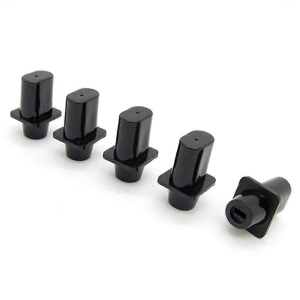 Tele Switch Cap Tip For Top-Hat Switch Tip Black For Tele Guitar Parts Pack Of 5