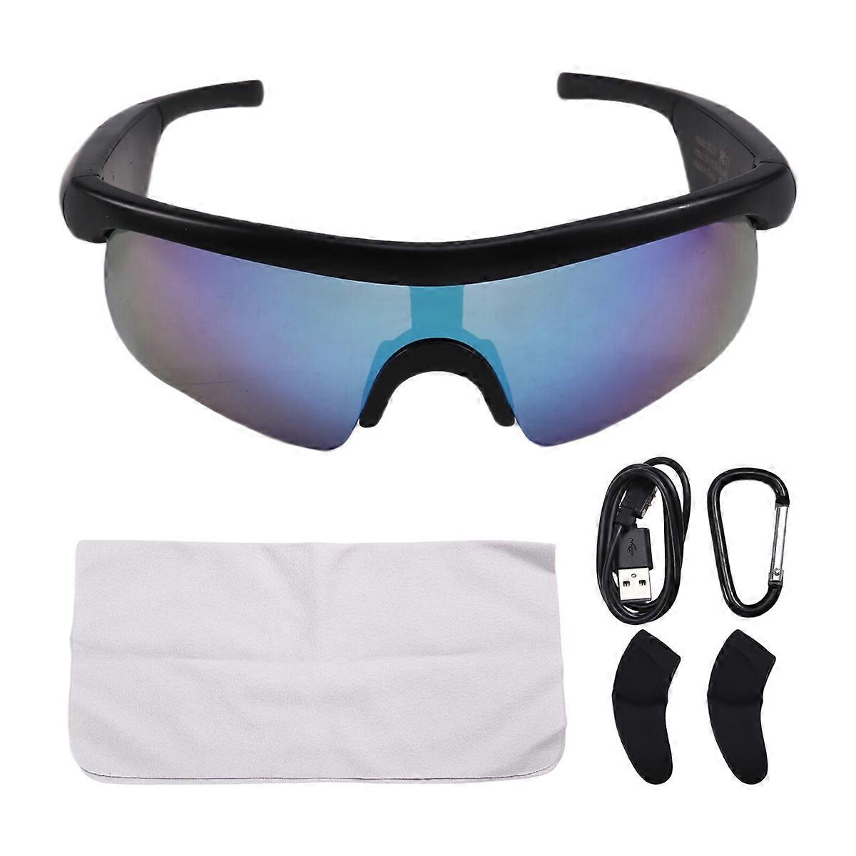 G120スポーツBluetoothスマートグラスは、音楽を聴いたりサイクリングのために電話をかけたりするための防水性と耐汗性を備えています