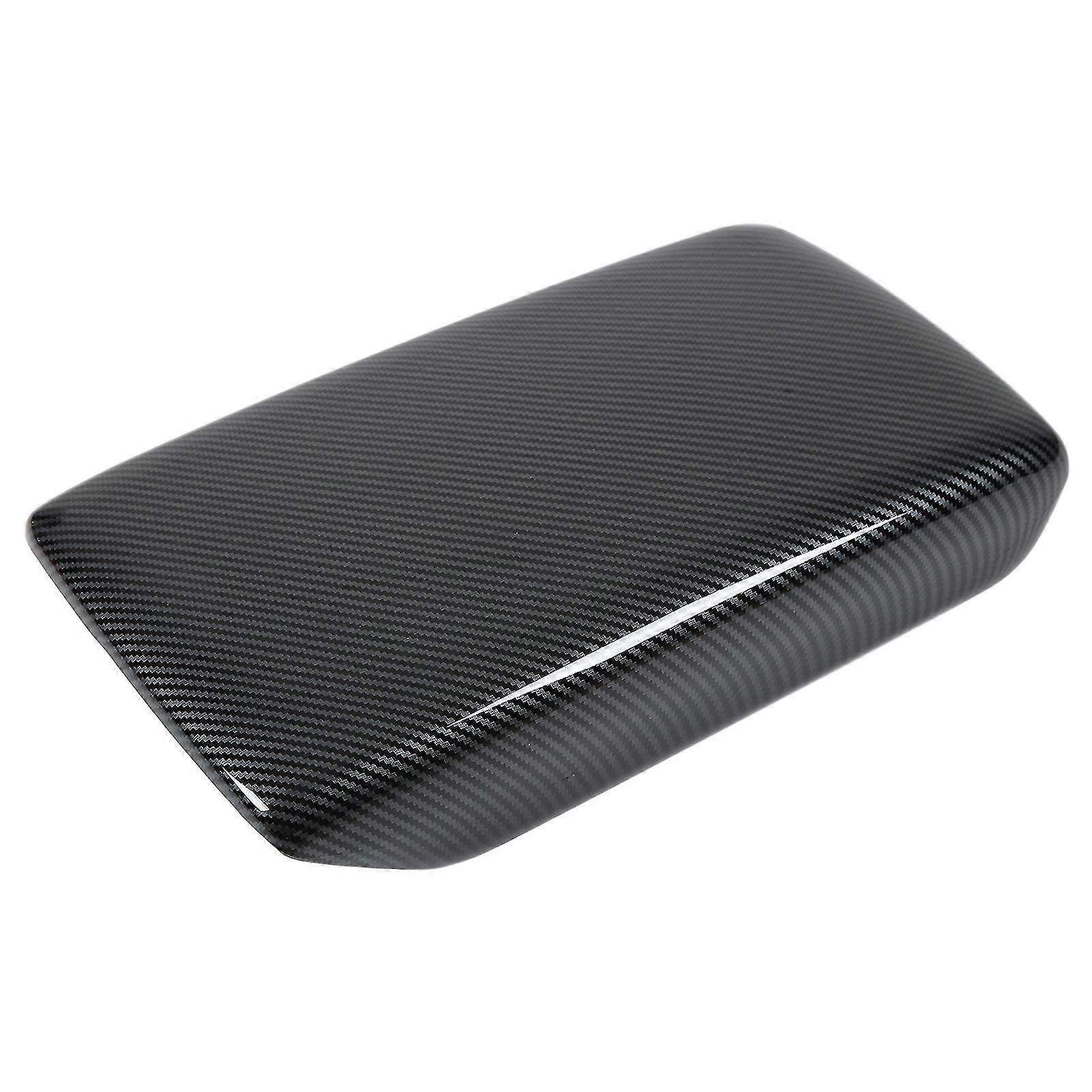 Professional Center Console Armrest Lid Cover Carbon Fiber Style Replacement Suitable for Civic 2022