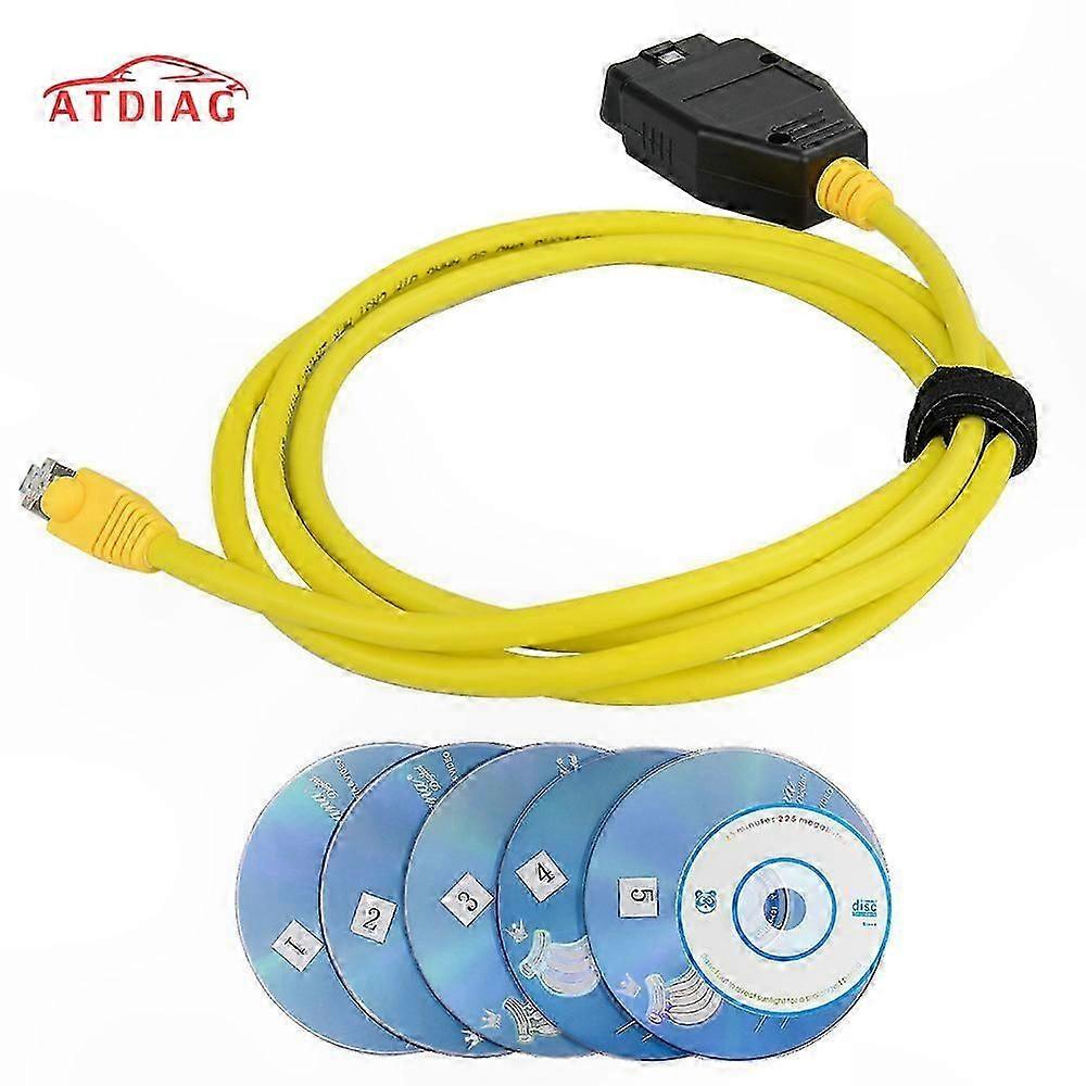 F-Series ENET Cable for Hidden Data Coding ECU Programmer OBD2 Diagnostic Tool Car Auto Scanner