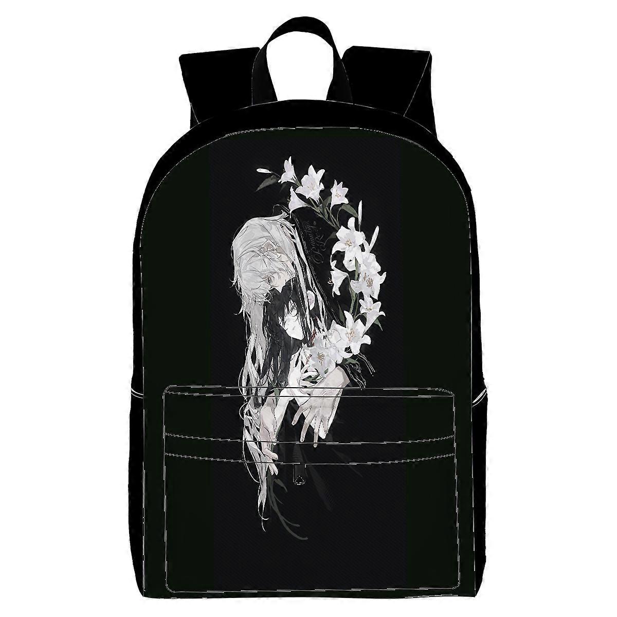 Travel Laptop Backpack, Fits 15.6 Inch Notebook, Durable Daypack with Multiple Compartments for Students Business Work U2509