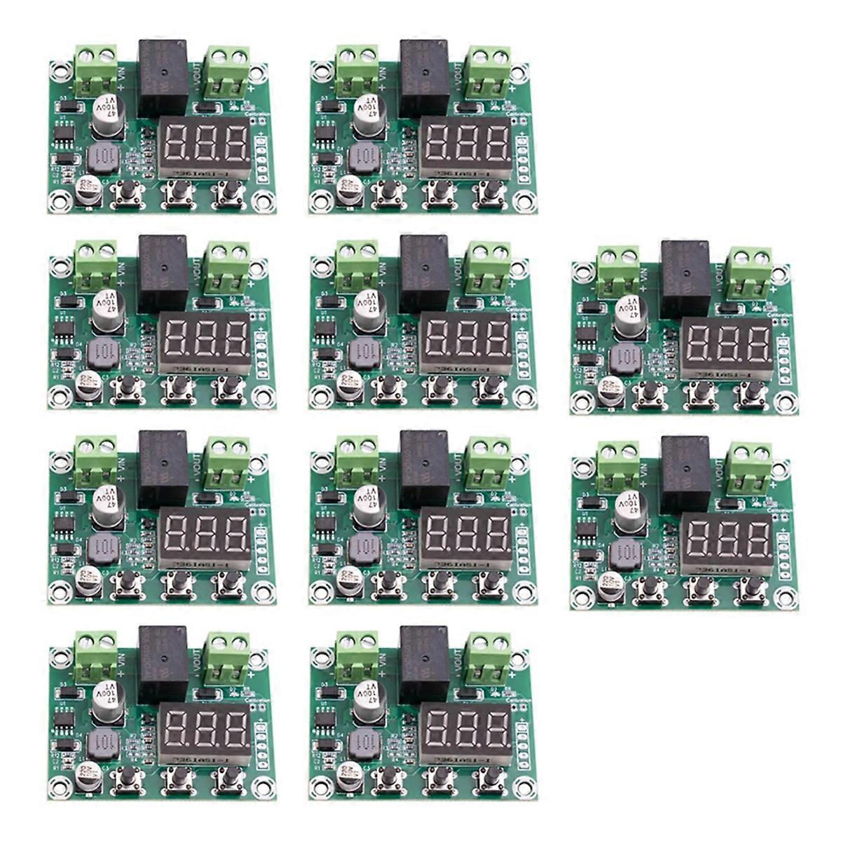 6V-80V Baterie DC Voltage Modul de protecție de înaltă tensiune Undervoltage Low Power Deconectare Placă de protecție de ieșire 10Pcs