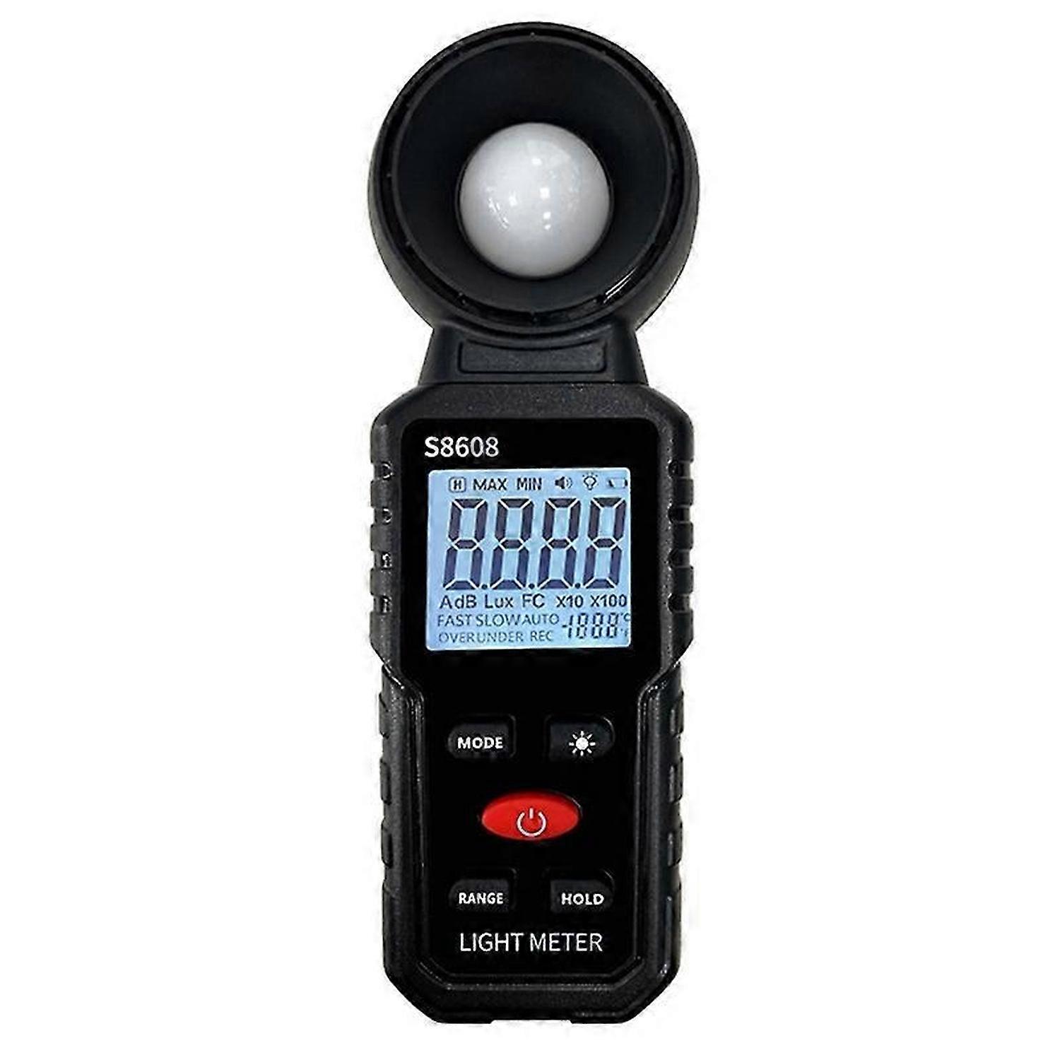 Digital Illuminance Light Meter Tester 200,000Lux Meter Luxmeter Tool