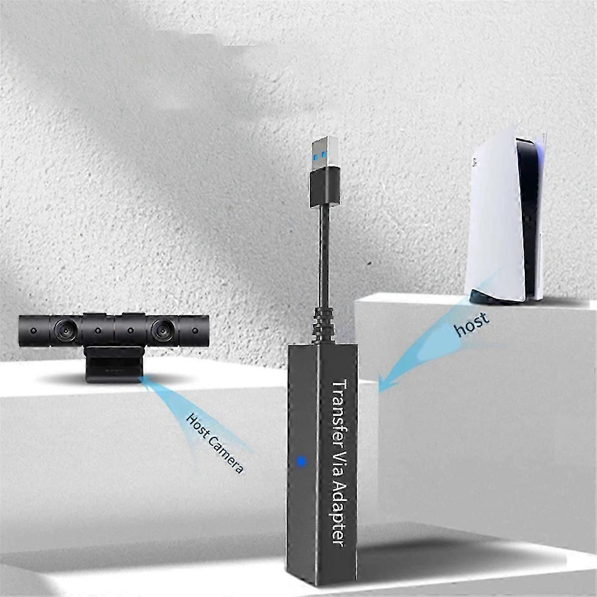 适用于 PS5 VR 适配器电缆 VR 连接器 适用于 PS4 VR 的迷你相机适配器