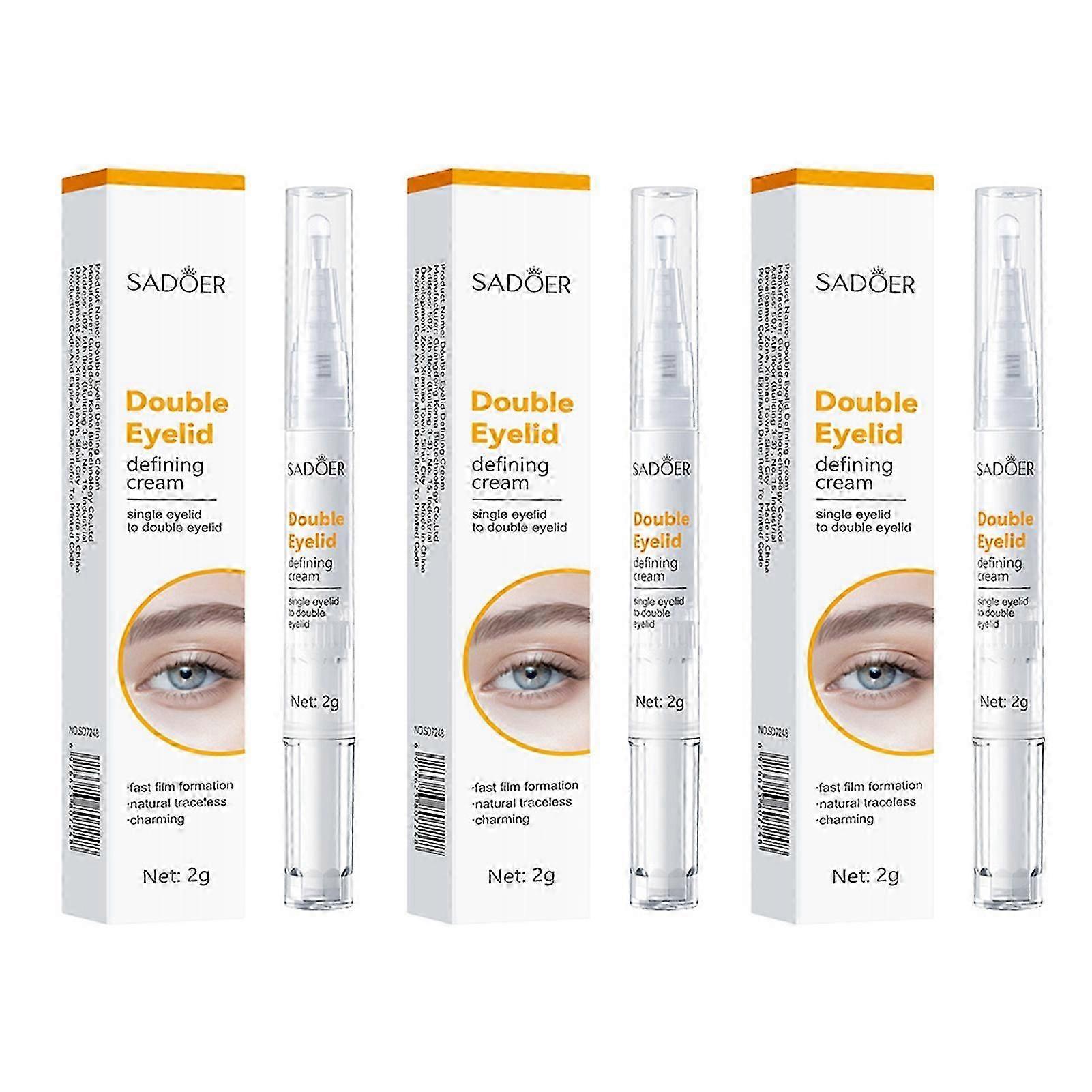 Double Eyelid Setting Cream Waterproof Natural Double Eyelid Shaping Cream for Women