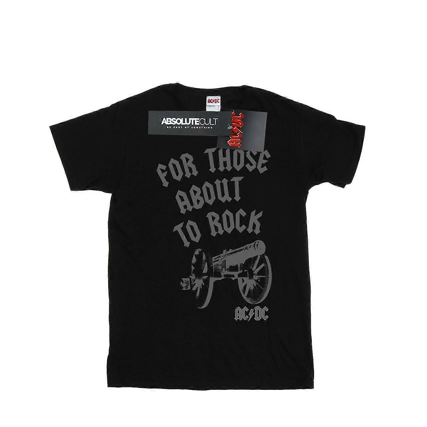 Tričko AC/DC Mens For Those About To Rock Cannon