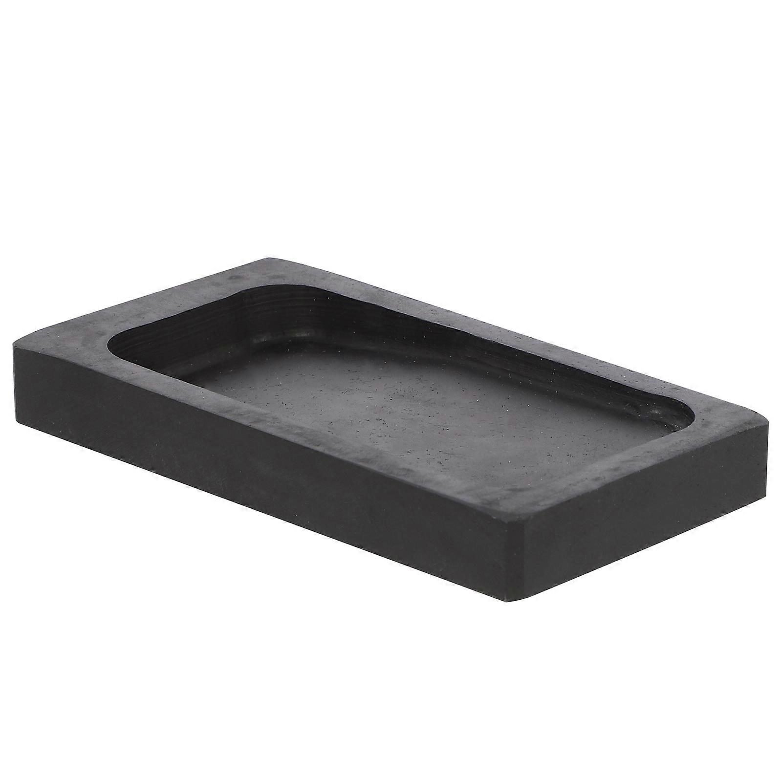 Calligraphy Painting Tool 4 Inch Natural Stone Inkstone For Archaistic Atmosphere Use 1Pc