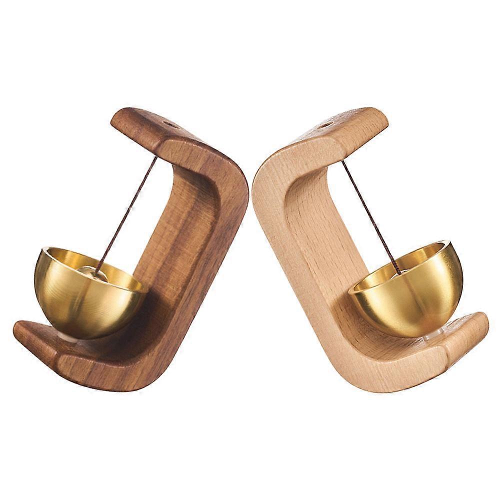 Magnetic Brass Door Chime for Office and Home Use 4Pcs Set