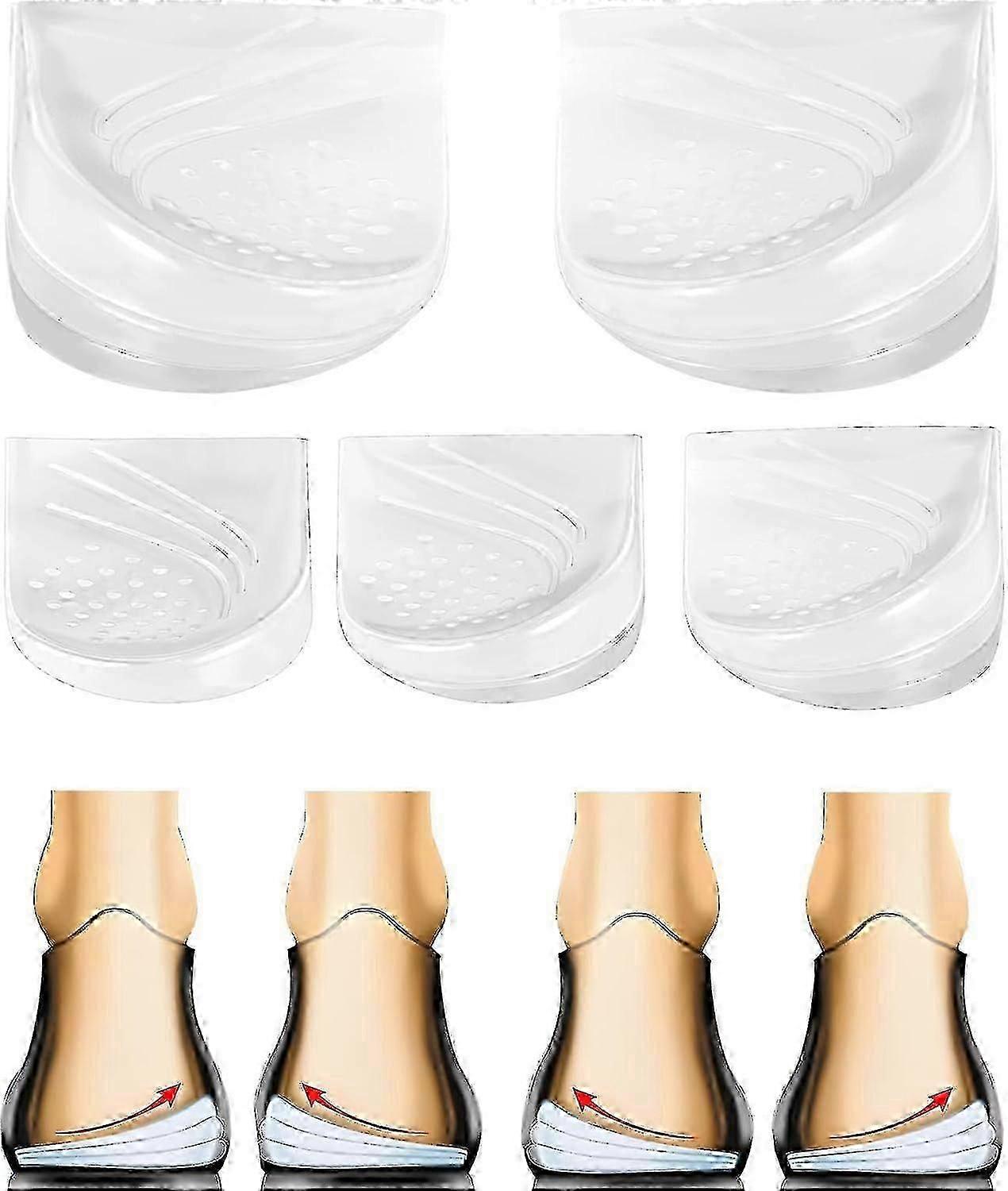 Adjustable Orthopedic Heel Lifts for Supination & Over-Pronation with Heel Wedge Inserts for Knee Pain Relief & Bow Leg Alignment