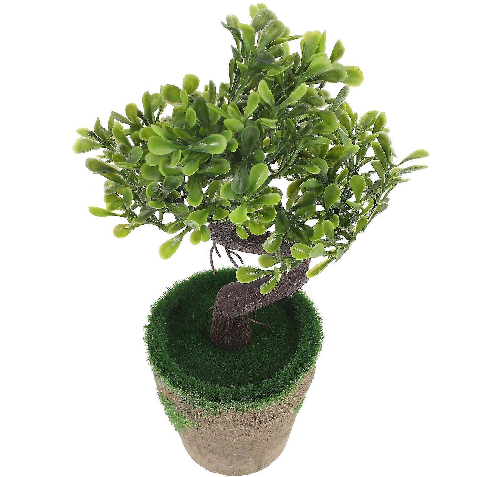 Guest-Greeting Pine Bonsai Artificial Bonsai Tree for Decor in Assorted