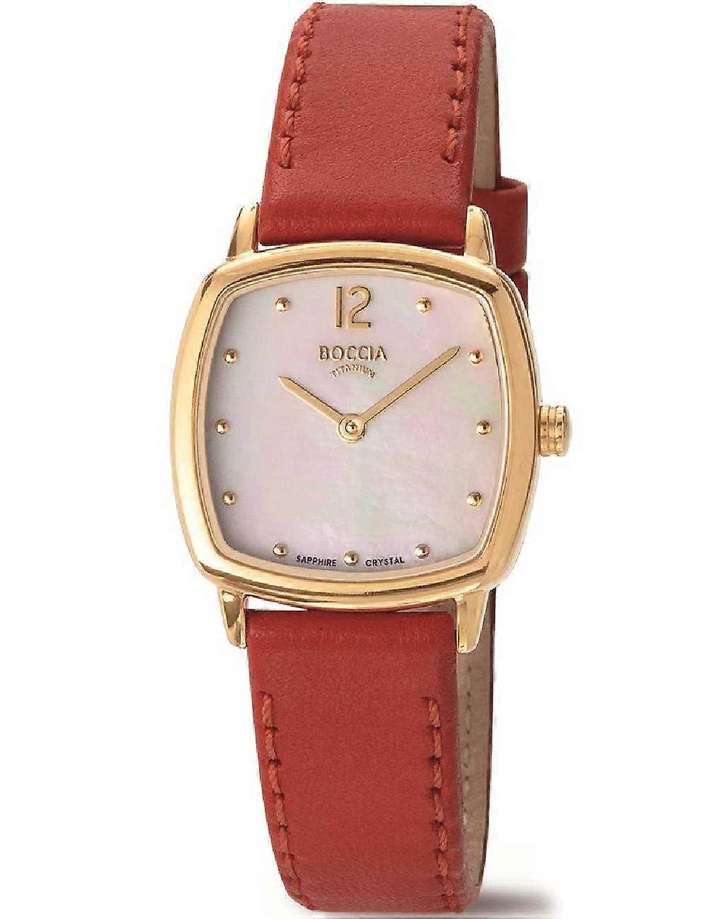 女士手表 Boccia 3343-03，石英，25 毫米，5ATM