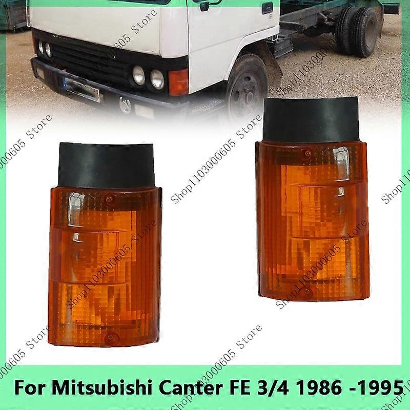 MB302244 MB302245 For Mitsubishi Canter FE 3/4 1986 -1995 Car Front Bumper Side Marker Corner Turn Signal Light Lamp