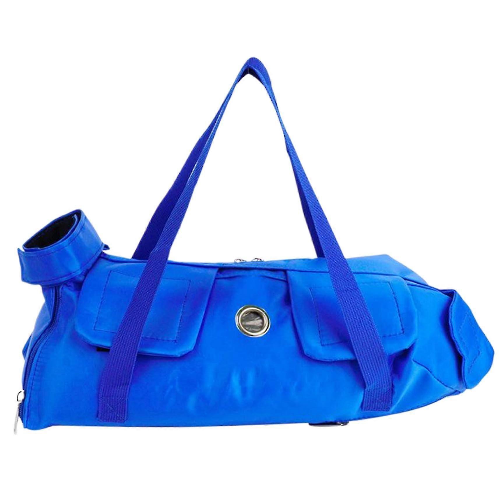 Cat's Restraint Bag - Anti-Scratch Grooming Carrier, Scratch-Resistant Nylon, Zip and Paste Design, Large, Color 1