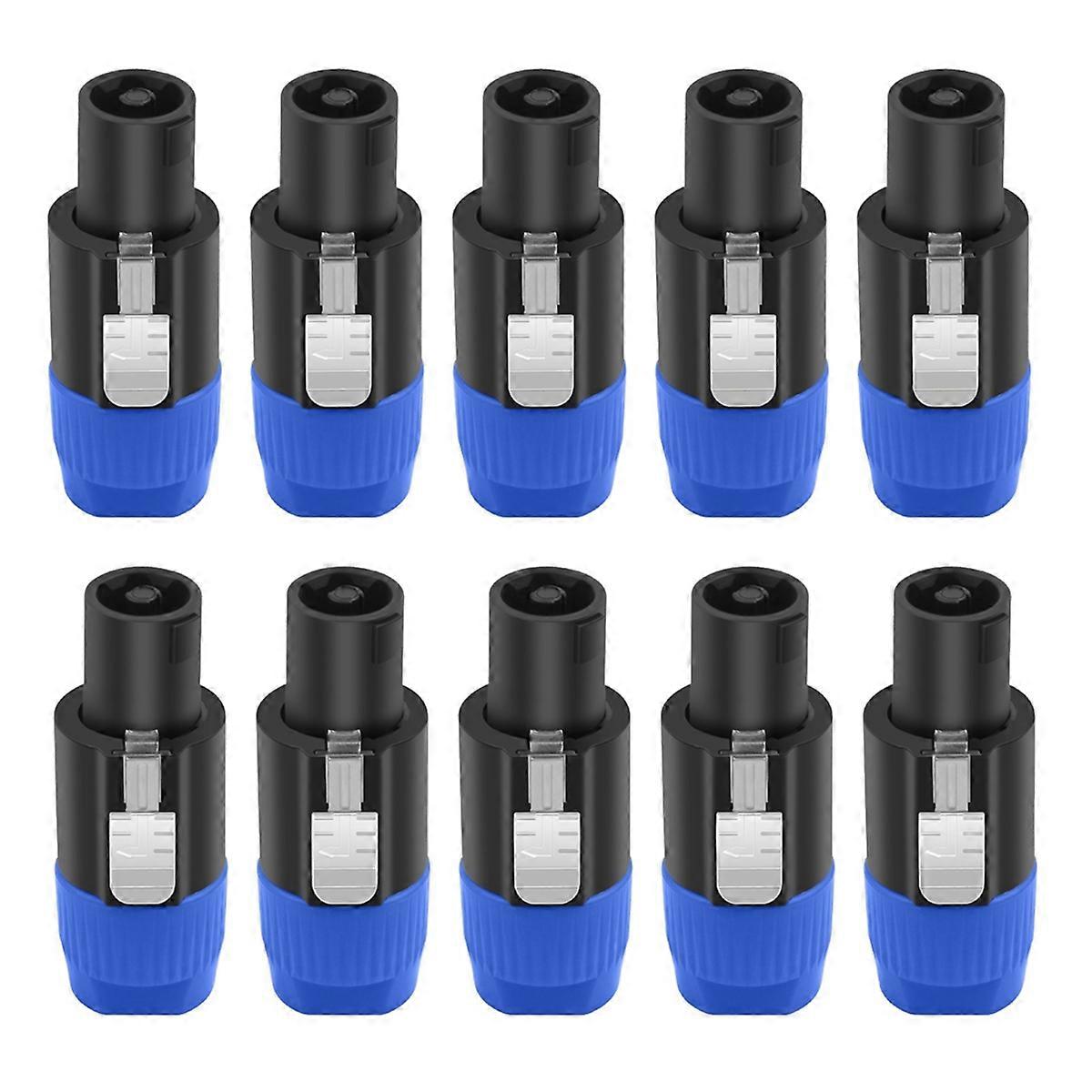 4Pin NL4FC Speaker Connector Ohm Plug Speaker Audio Cable Adapter,A