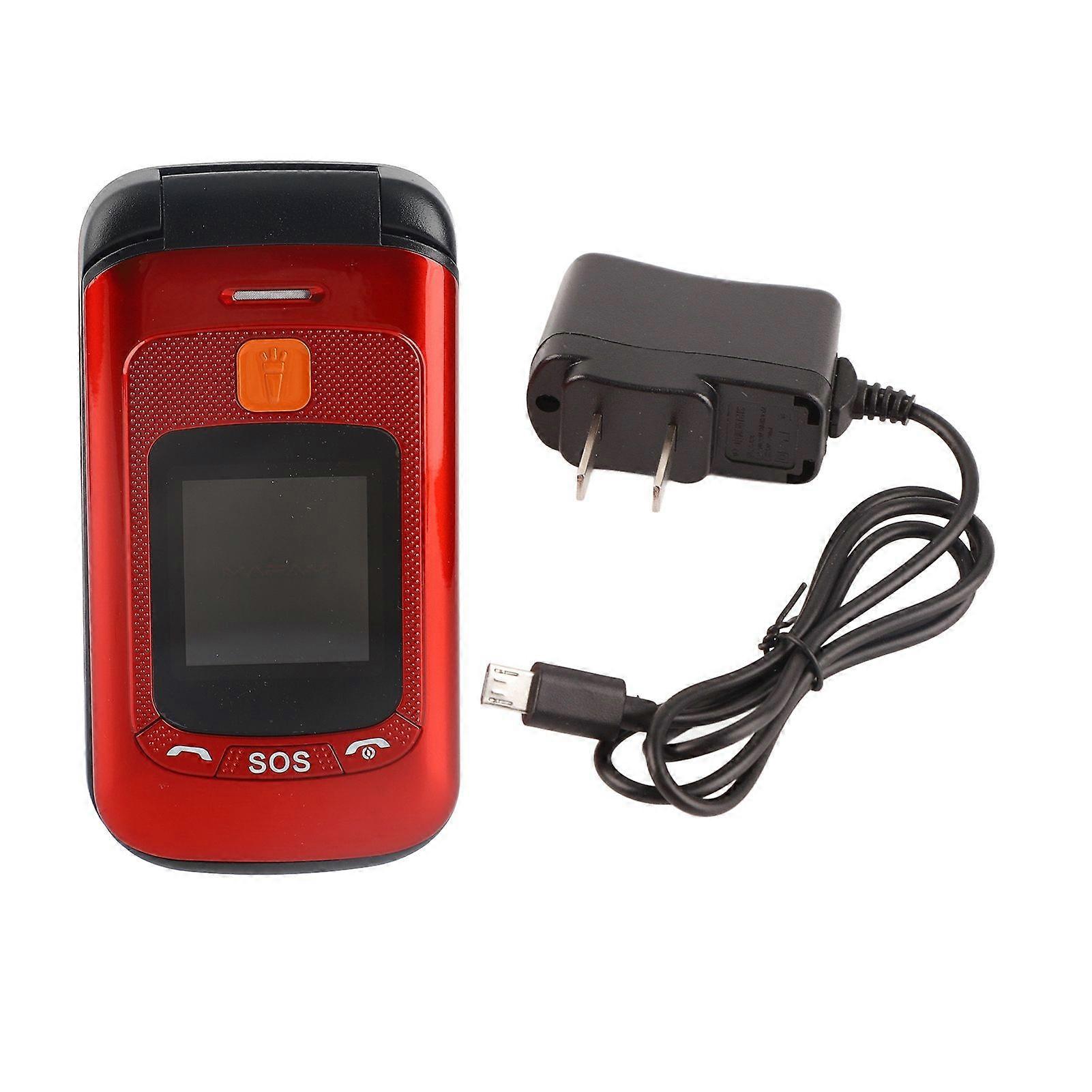 Full VoicE Assistance Touch Screen Flip Mobile Phone