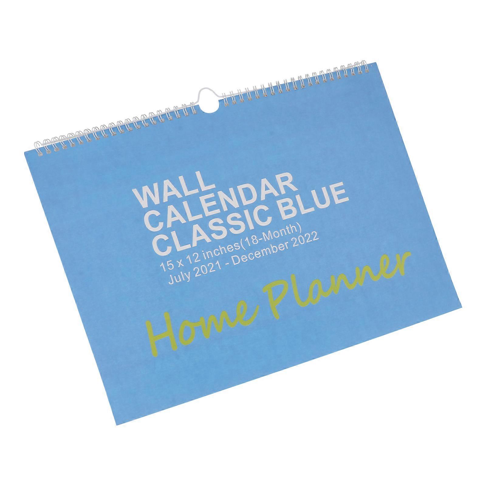 Notebook Calendar Hanging Wall Calendar for Home Use 1Pcs