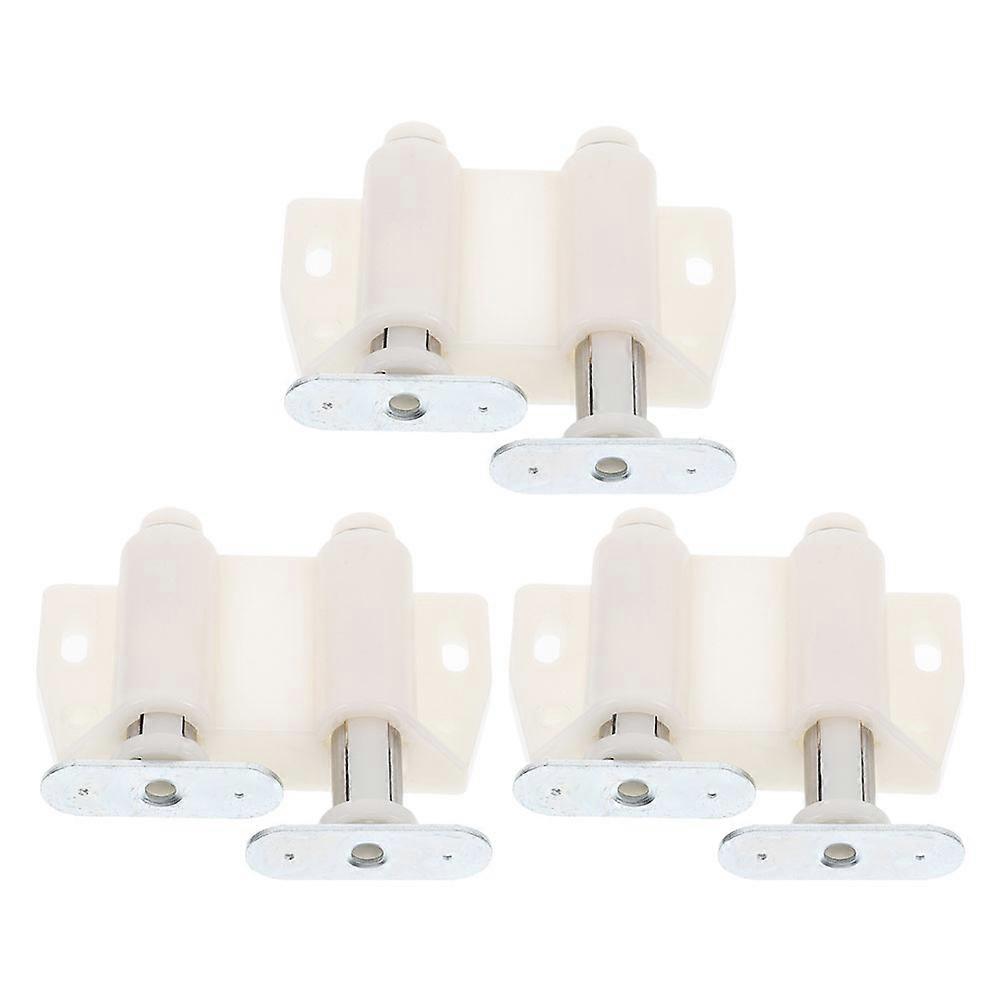 Touch Latch for Cabinets Push to Open Magnetic Automatic Lock 15Pcs