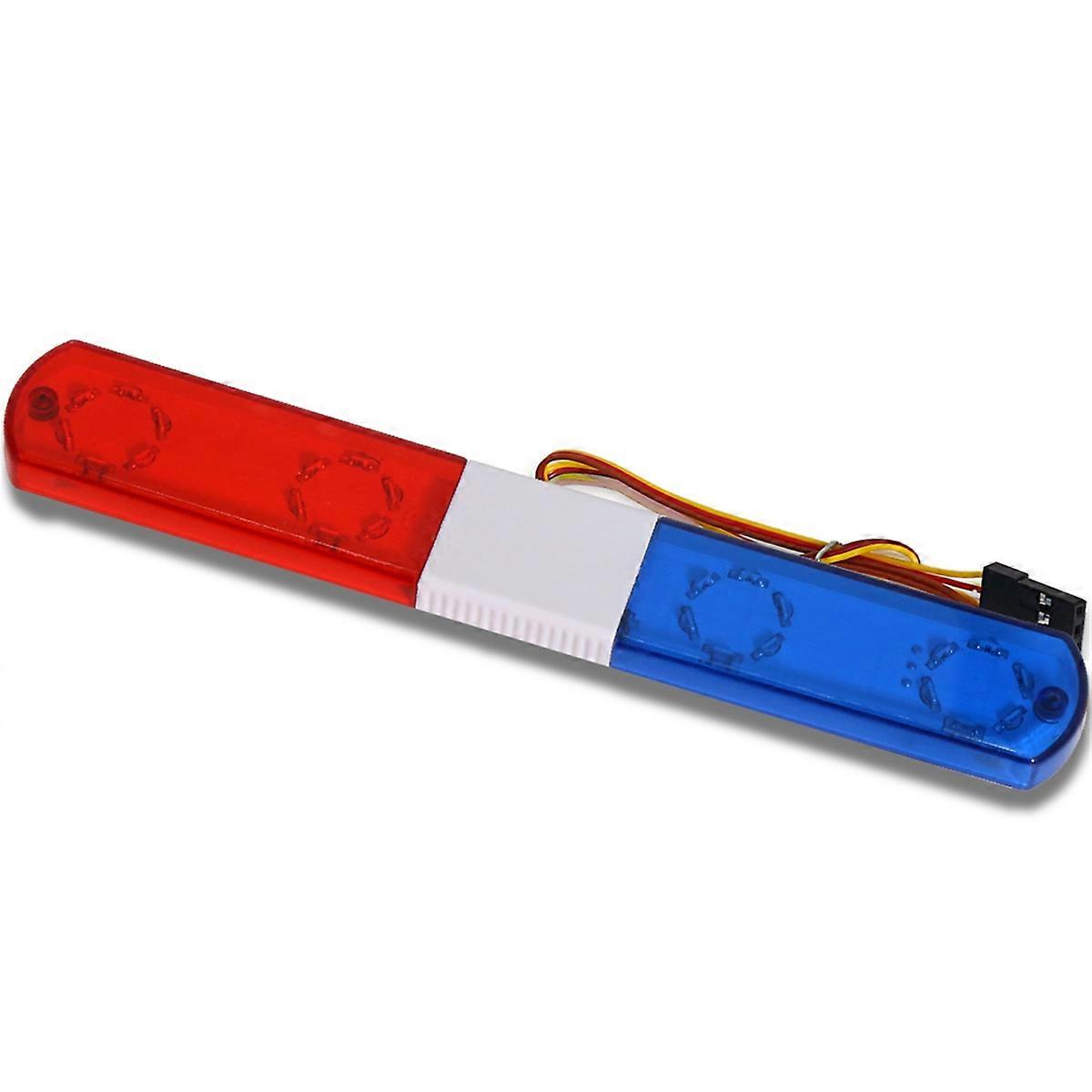 Flash Alarm Lamp for 1/10 RC D12 ,Traxs Axial Car,145mm,Red & Blue