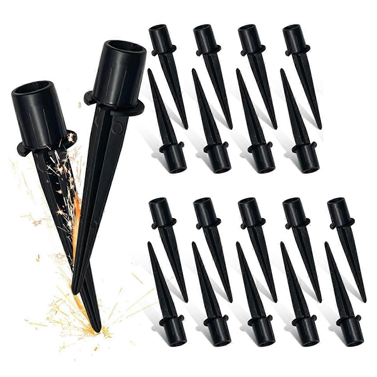 20 Pack Metal Replacement Stakes for Solar Lights Outdoor