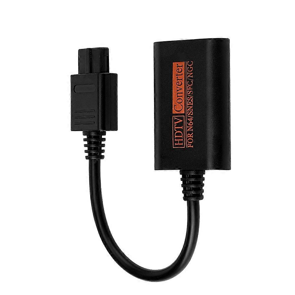 For N64 to HDMI-Compatible HDTV Converter Adapter for N64/Gamecube/SNES/GC Full Digital 1080P Plug Play