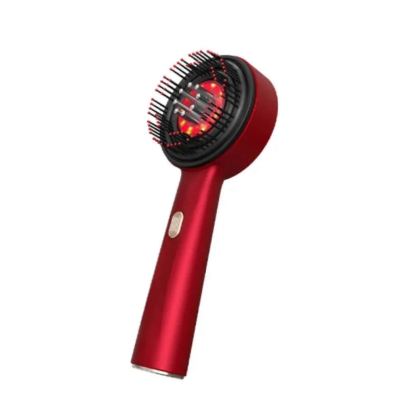 Electric Scalp Massage Comb Red Light Therapy Cordless USB Rechargeable Portable Scalp Massager 24 x 12 x 6 cm