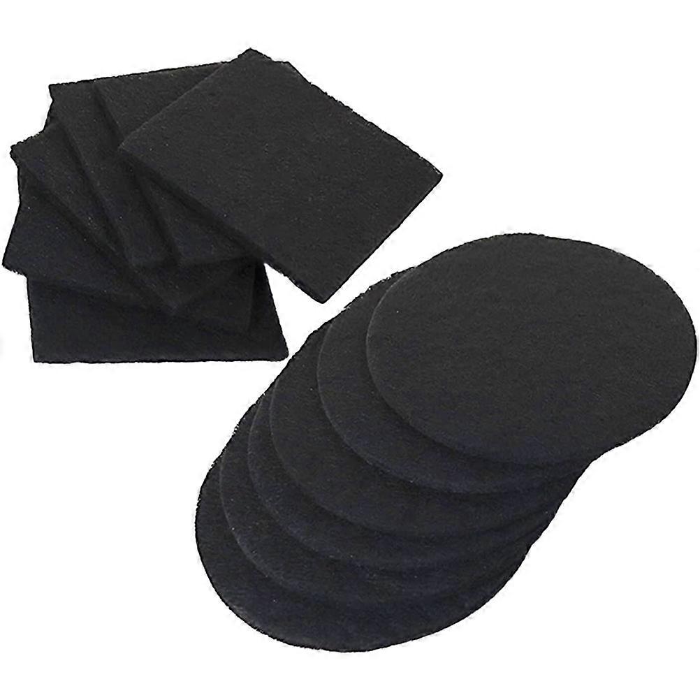 Carbon Replacement Filter For Trash Can Air Purification 12x12cm 24Pcs
