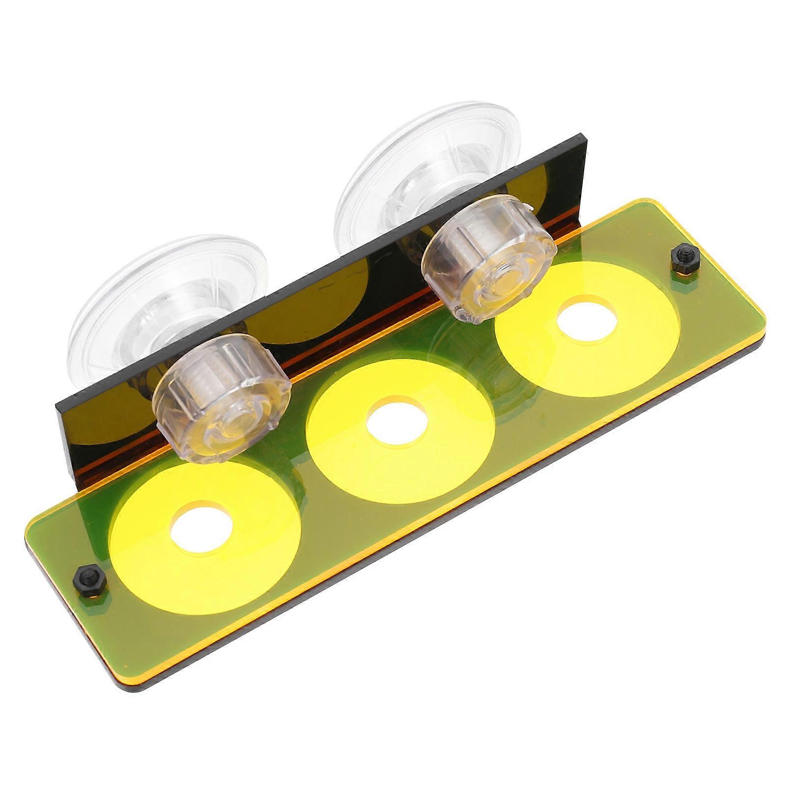 Coralline Plug Base Rack Acrylic Holder for Fish Tank Use 5Pcs