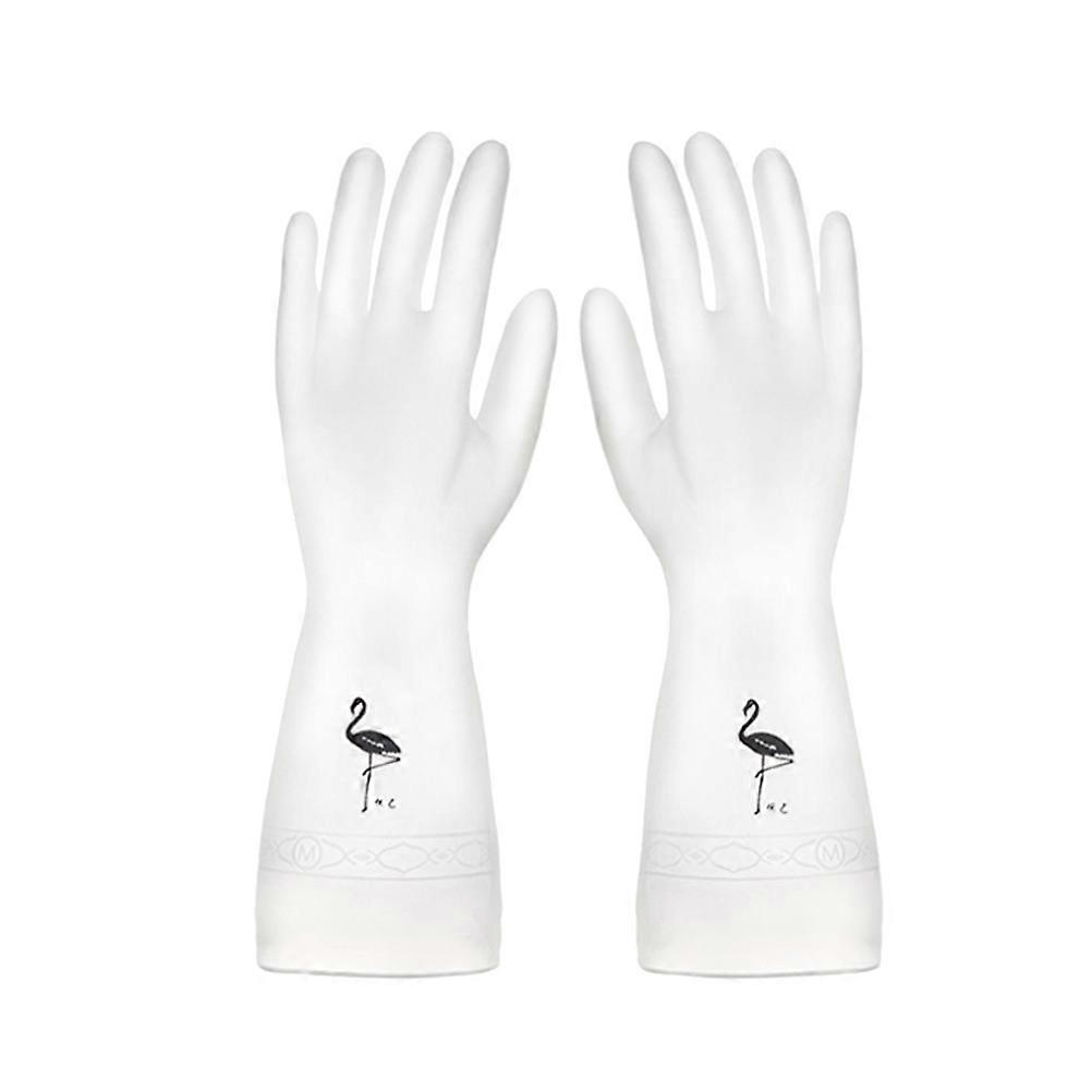 Waterproof Kitchen Gloves Durable Rubber Gloves for Protection 3Pcs