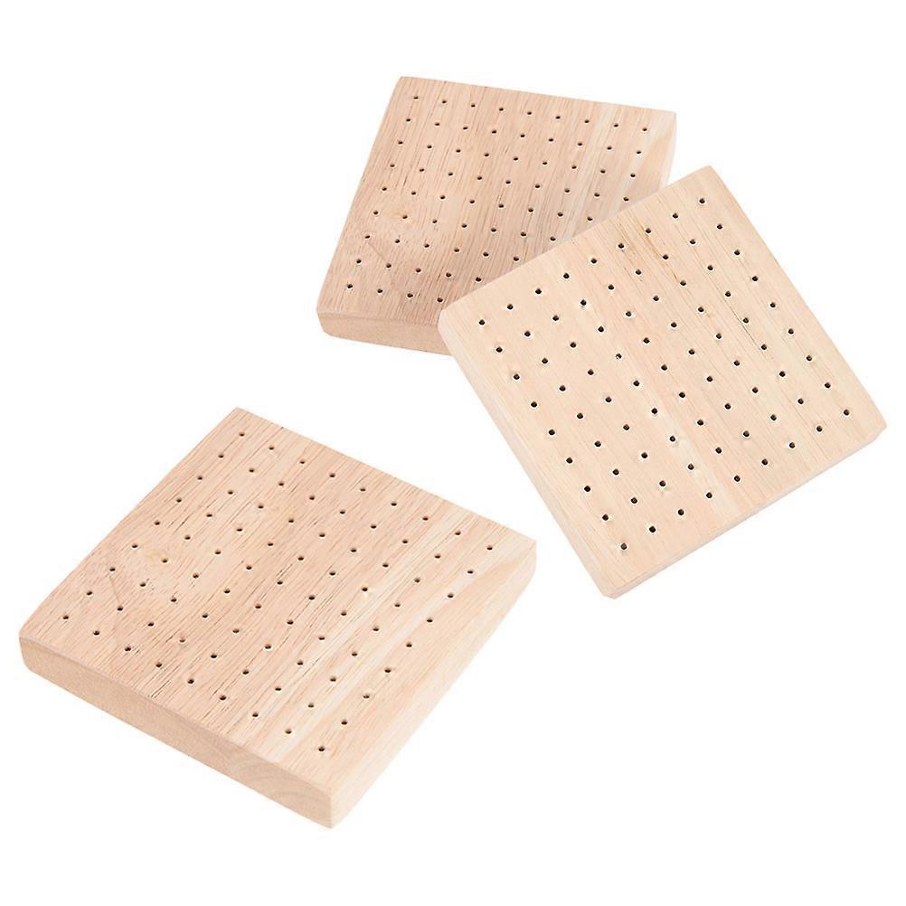 Cake Pop Holder With Multifunctional Design Ideal For Banquets And Events Having Stylish Square Shape - 3Pcs