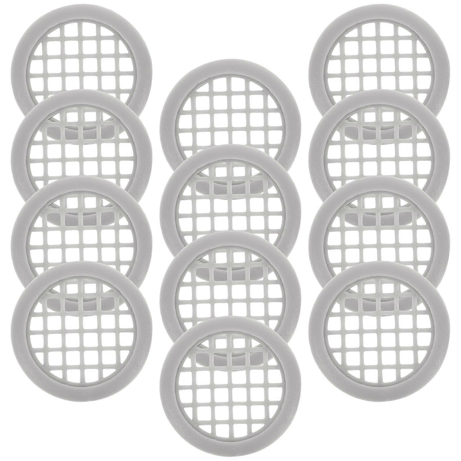 Kitchen Cabinet Round Soffit Vent Cover for Ventilation 100Pcs