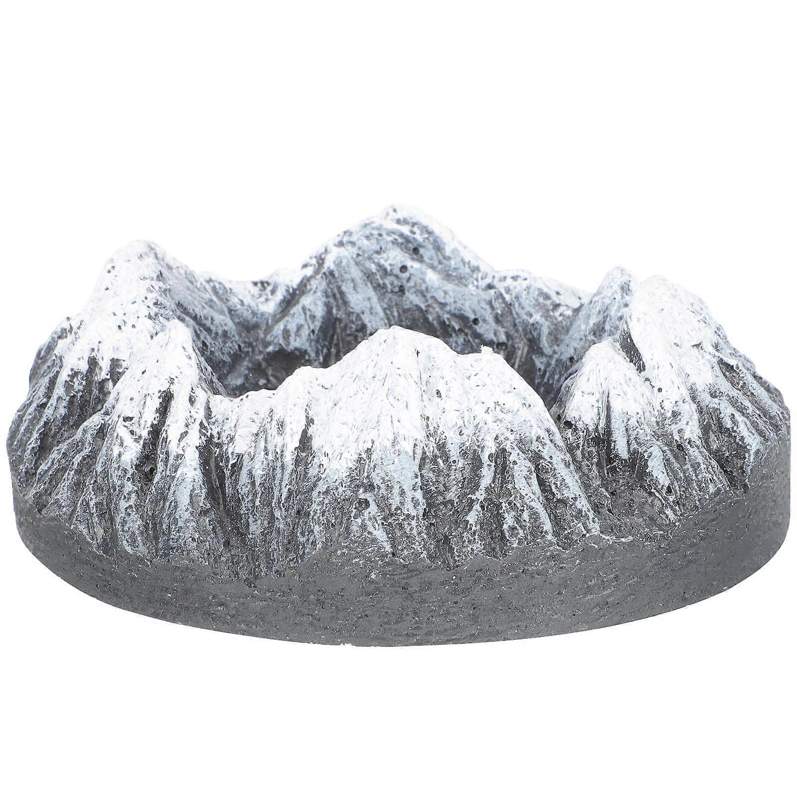 Desktop Round Ashtray Nordic Ashtray for Smoking 2Pcs Set